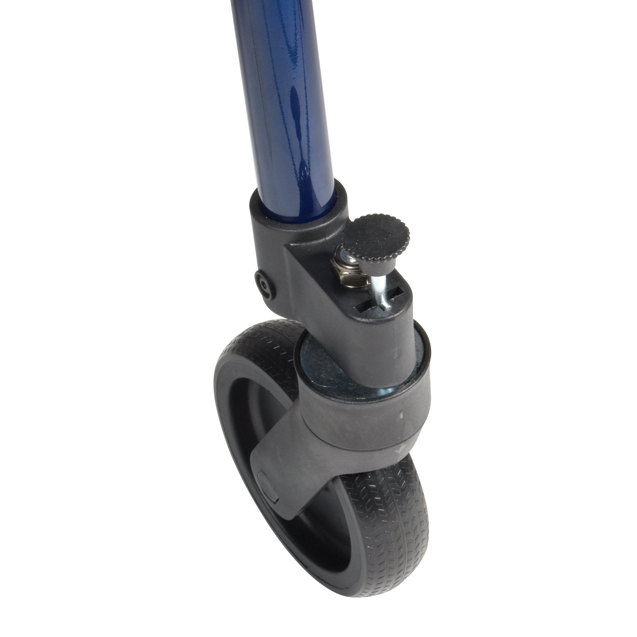 drive™ Clever-Lite Four-Wheel Rollator, Blue - Image 2