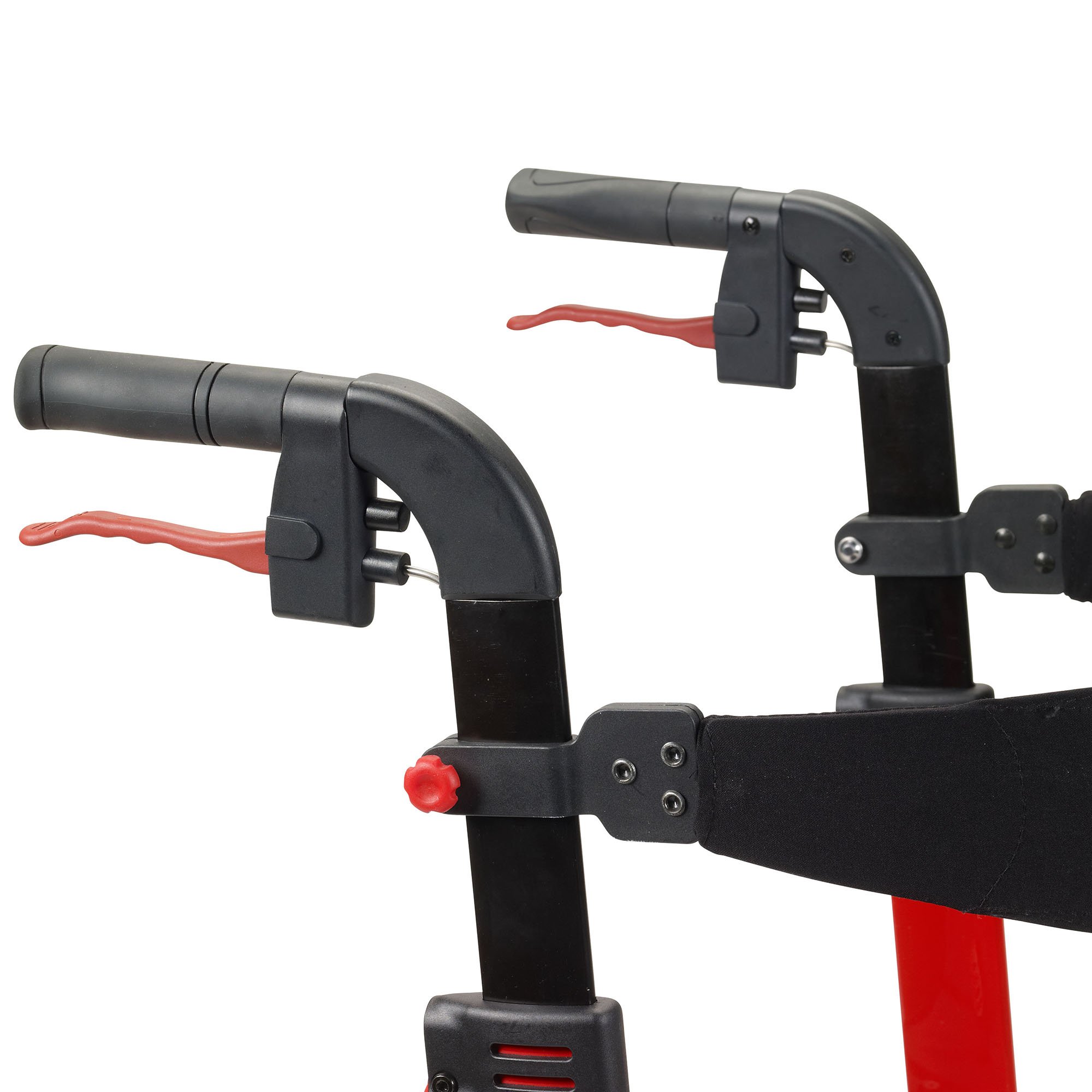 drive™ Nitro Four-Wheel Rollator, Red - Image 6