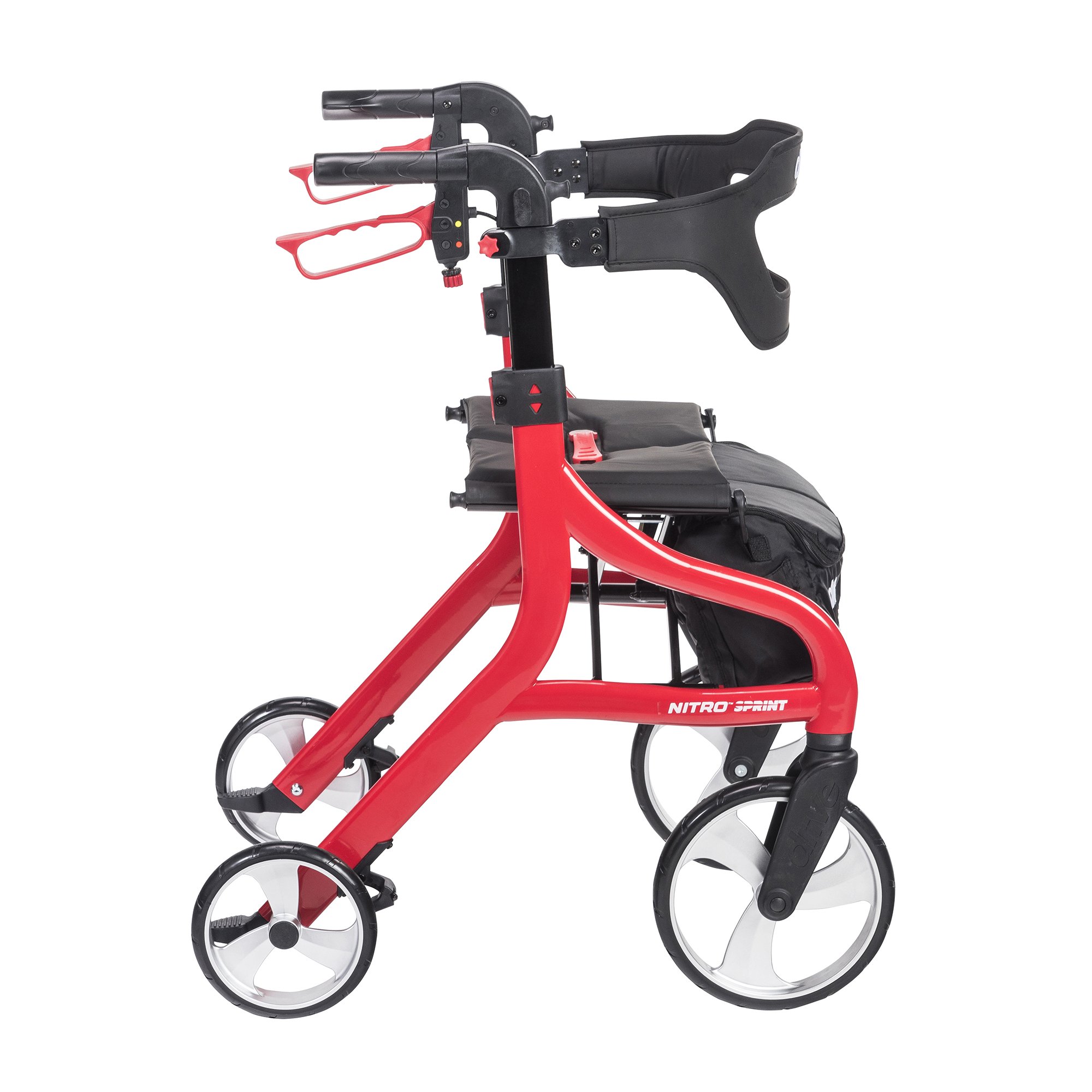 drive™ Nitro Sprint 4 Wheel Rollator - Image 4