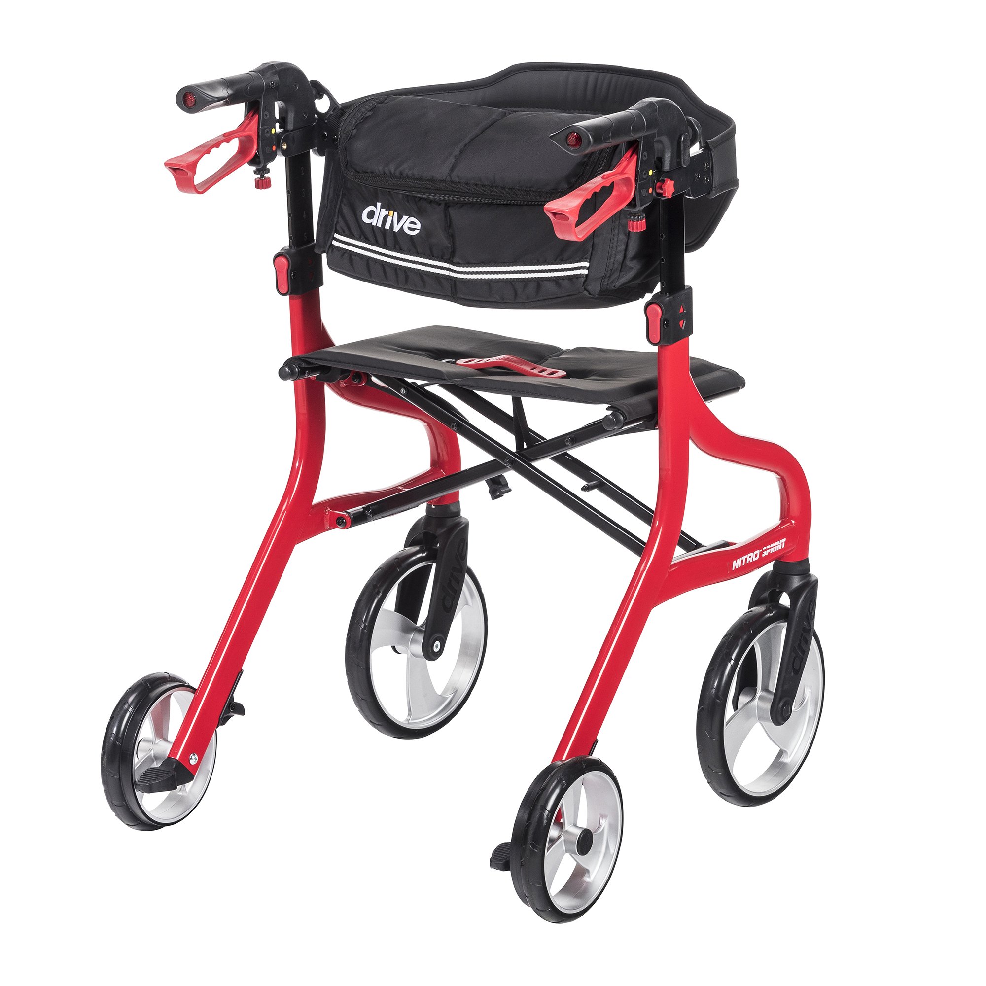 drive™ Nitro Sprint 4 Wheel Rollator - Image 10