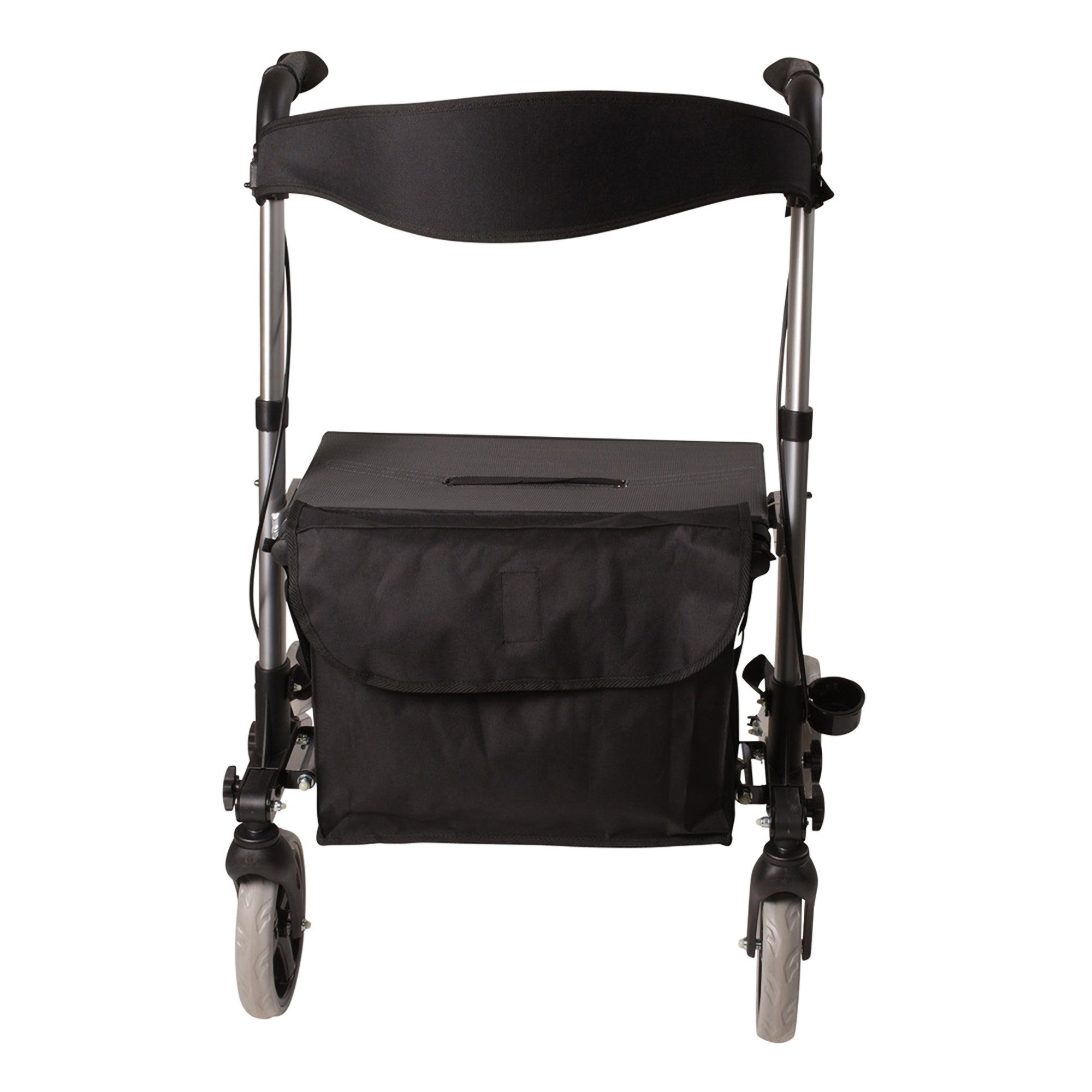 HealthSmart® Gateway Four-Wheel Rollator, 31 to 36 Inch Handle Height - Image 3