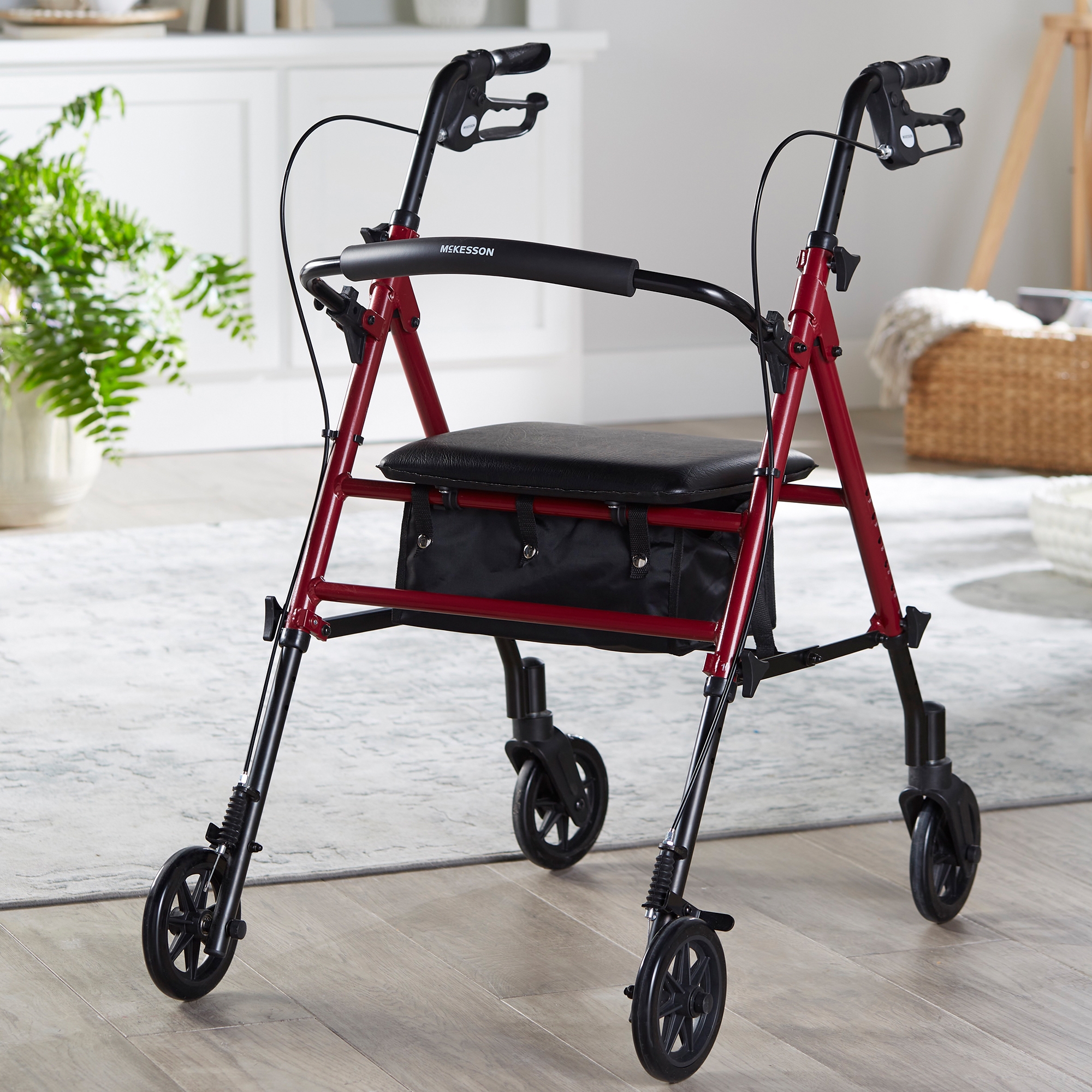 McKesson Four-Wheel Rollator - Image 5