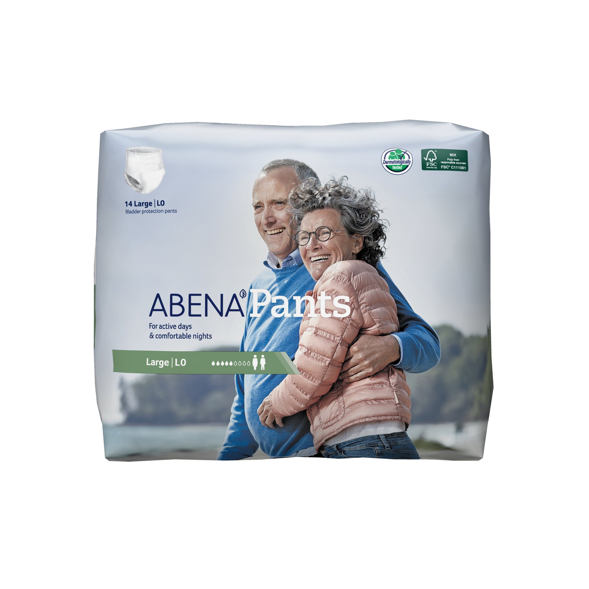 Abena® Pants L0 Absorbent Underwear, Large - Image 3