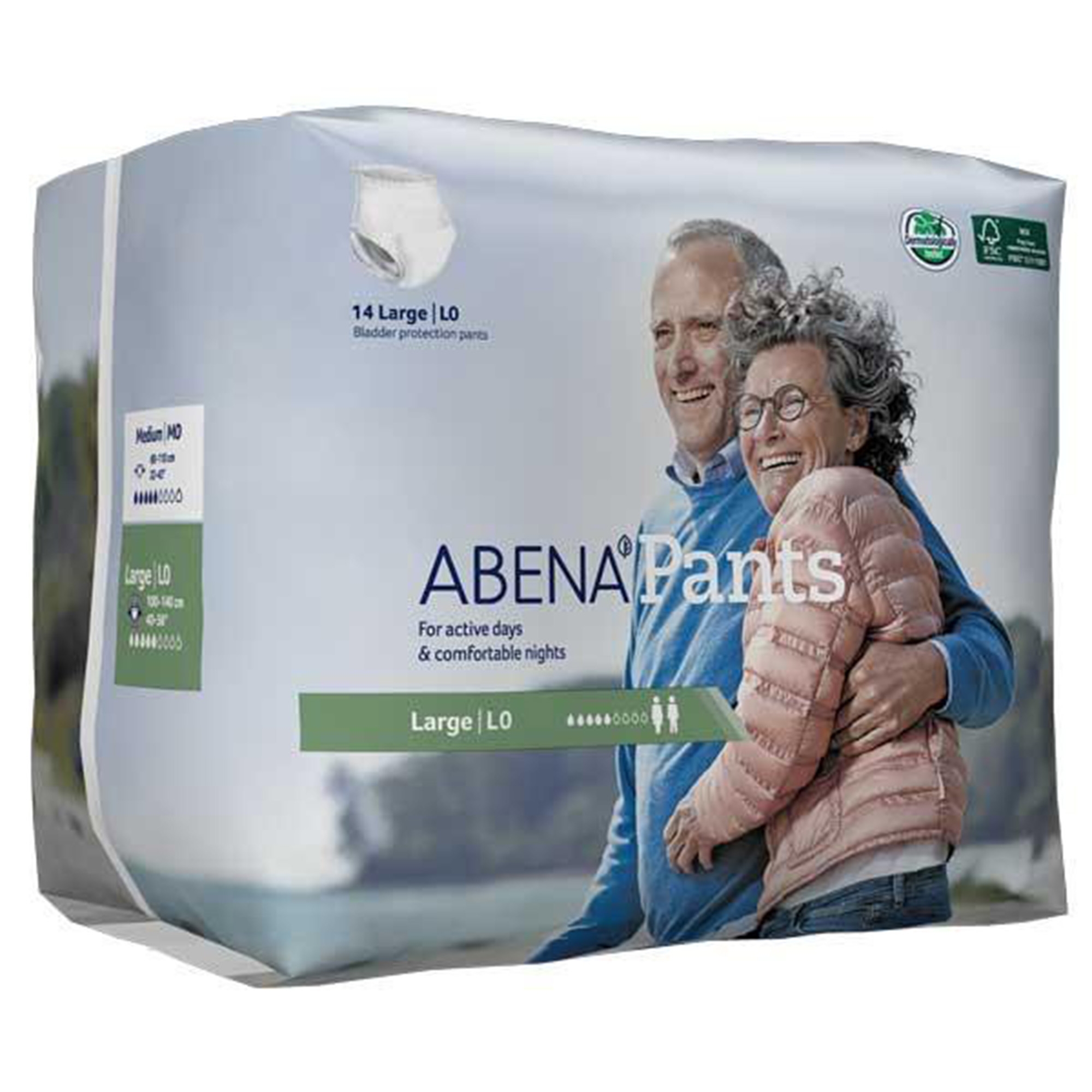 Abena® Pants L0 Absorbent Underwear, Large - Image 6