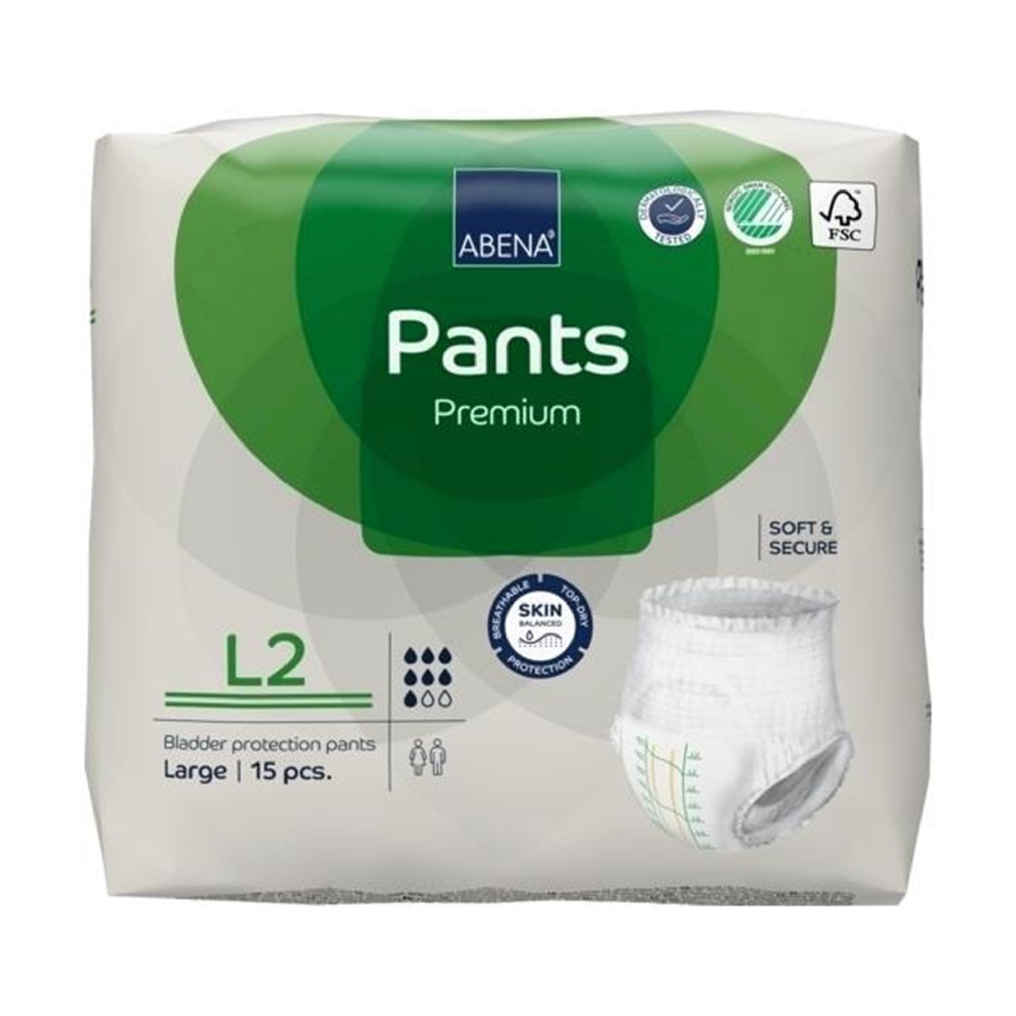 Abena® Premium Pants L2 Incontinence Brief, Large - Image 5