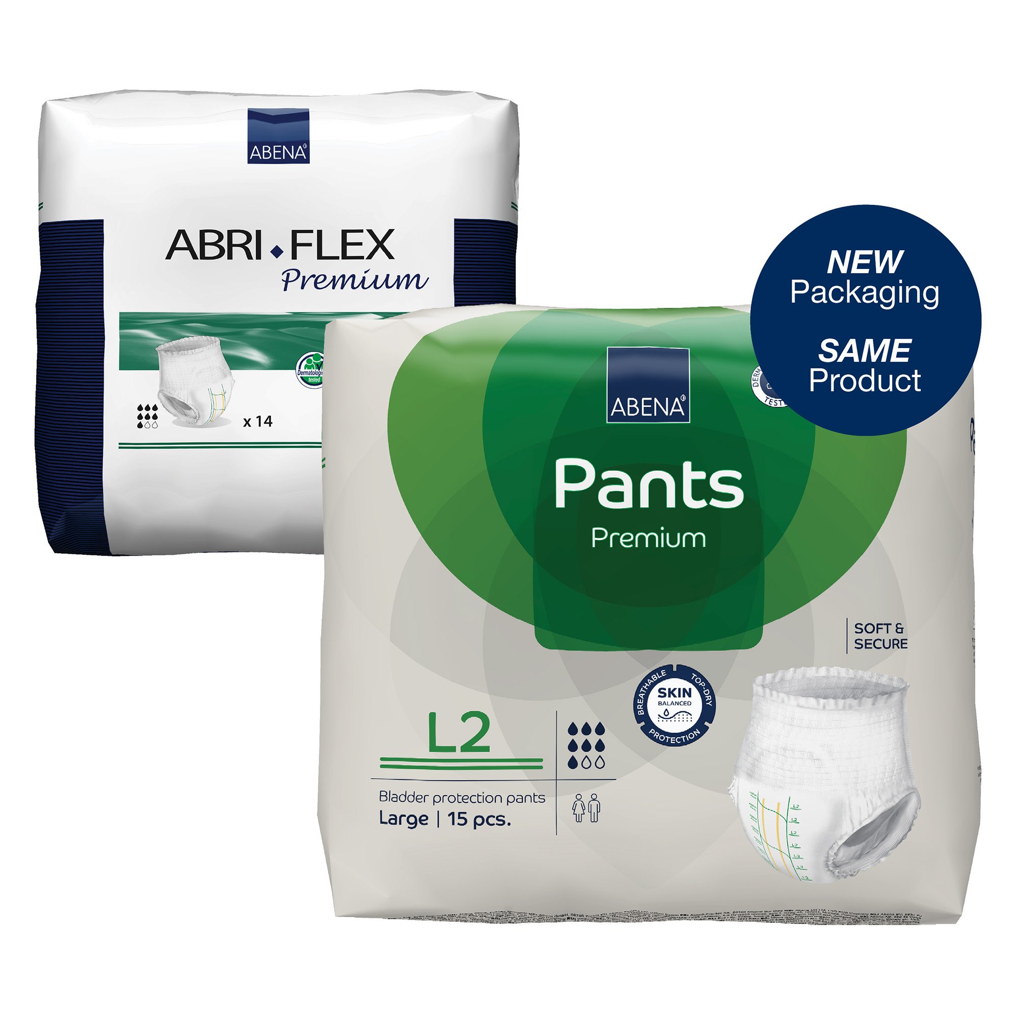 Abena® Premium Pants L2 Incontinence Brief, Large - Image 2