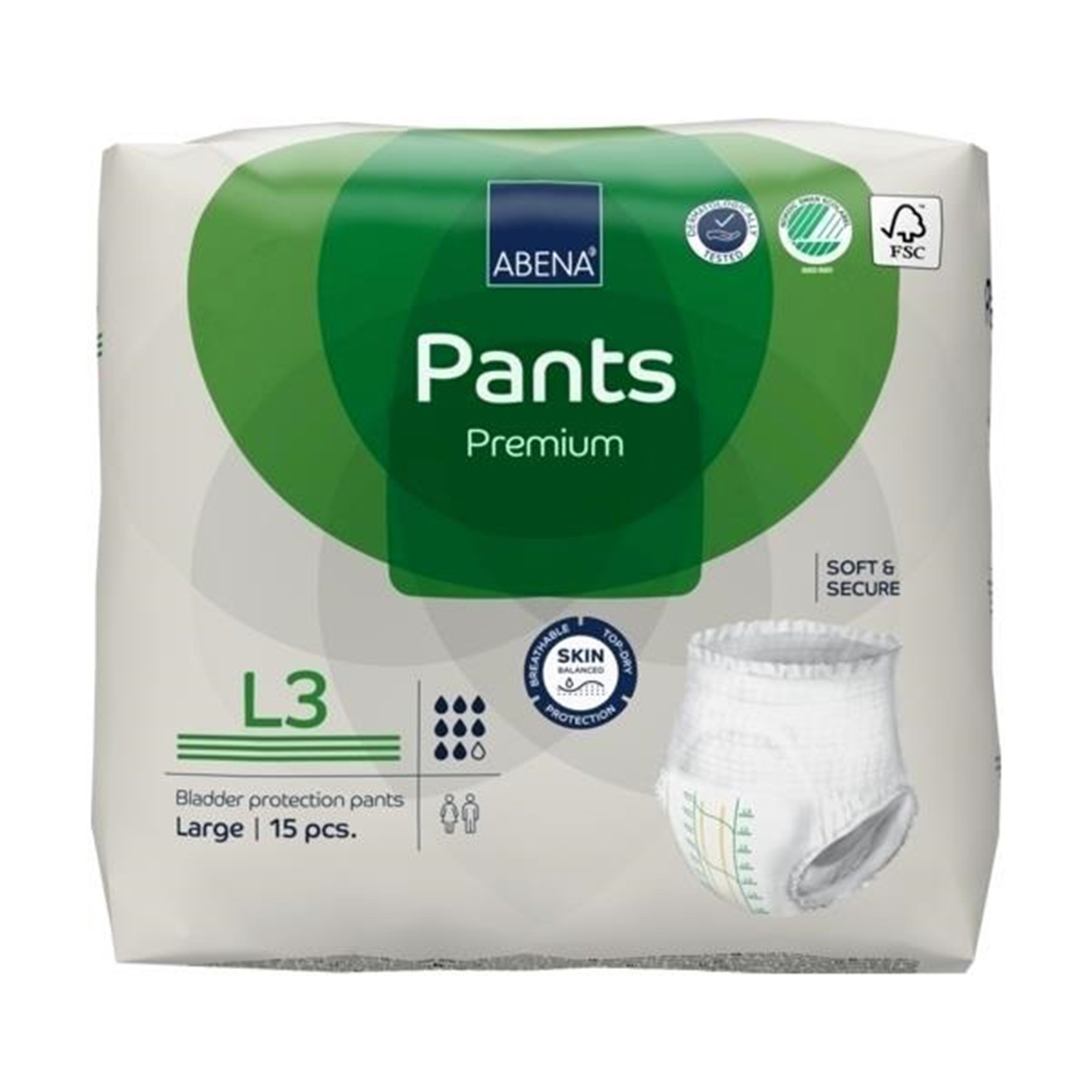 Abena® Premium Pants L3 Incontinence Brief, Large - Image 5