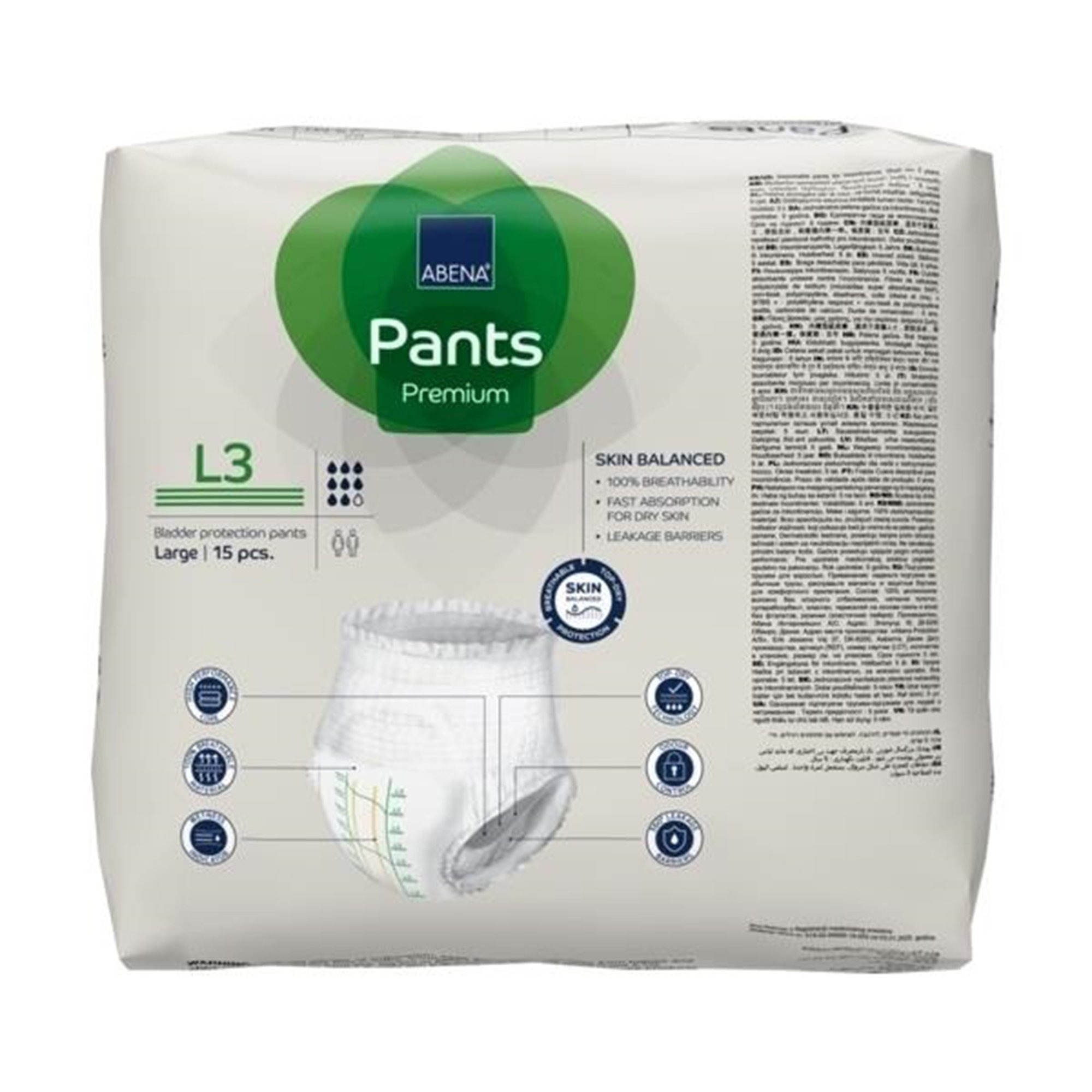 Abena® Premium Pants L3 Incontinence Brief, Large - Image 6