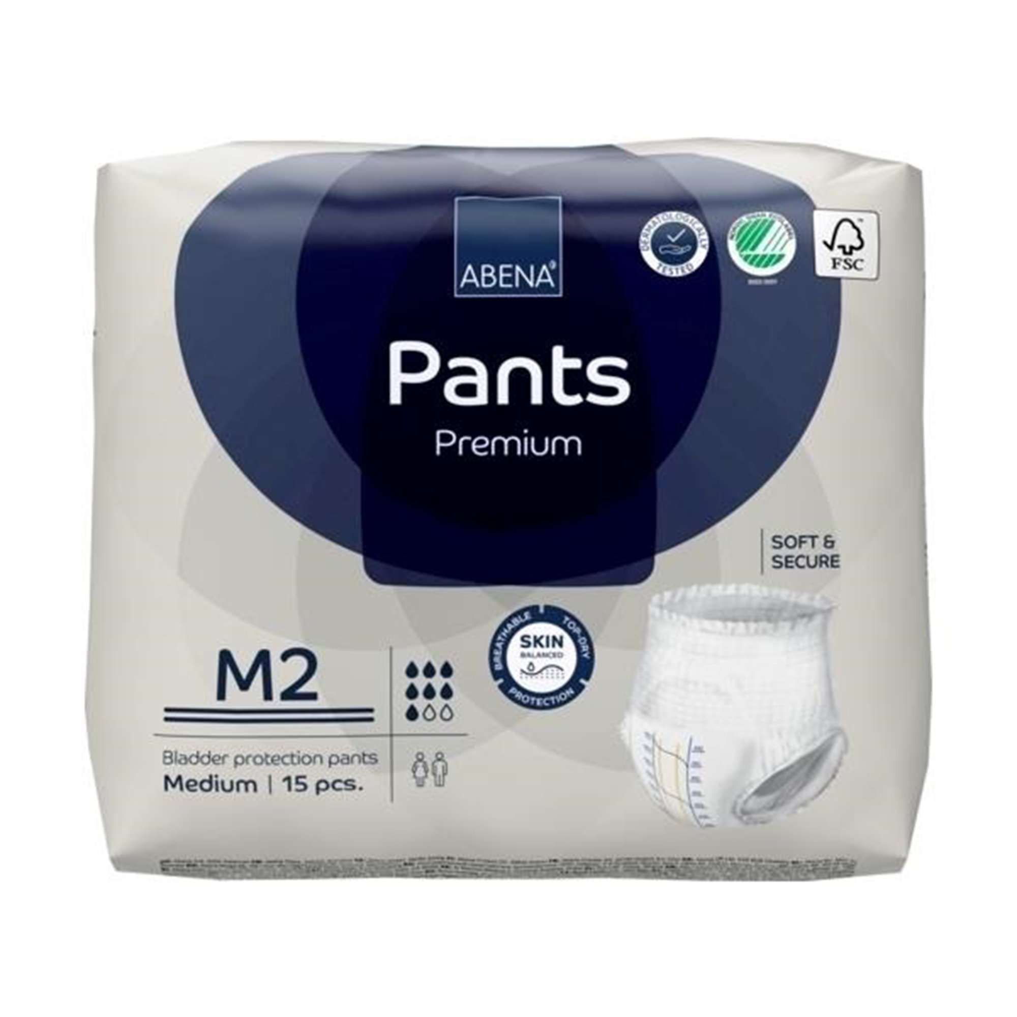 Abena® Premium Pants M2 Incontinence Brief, Medium - Image 5