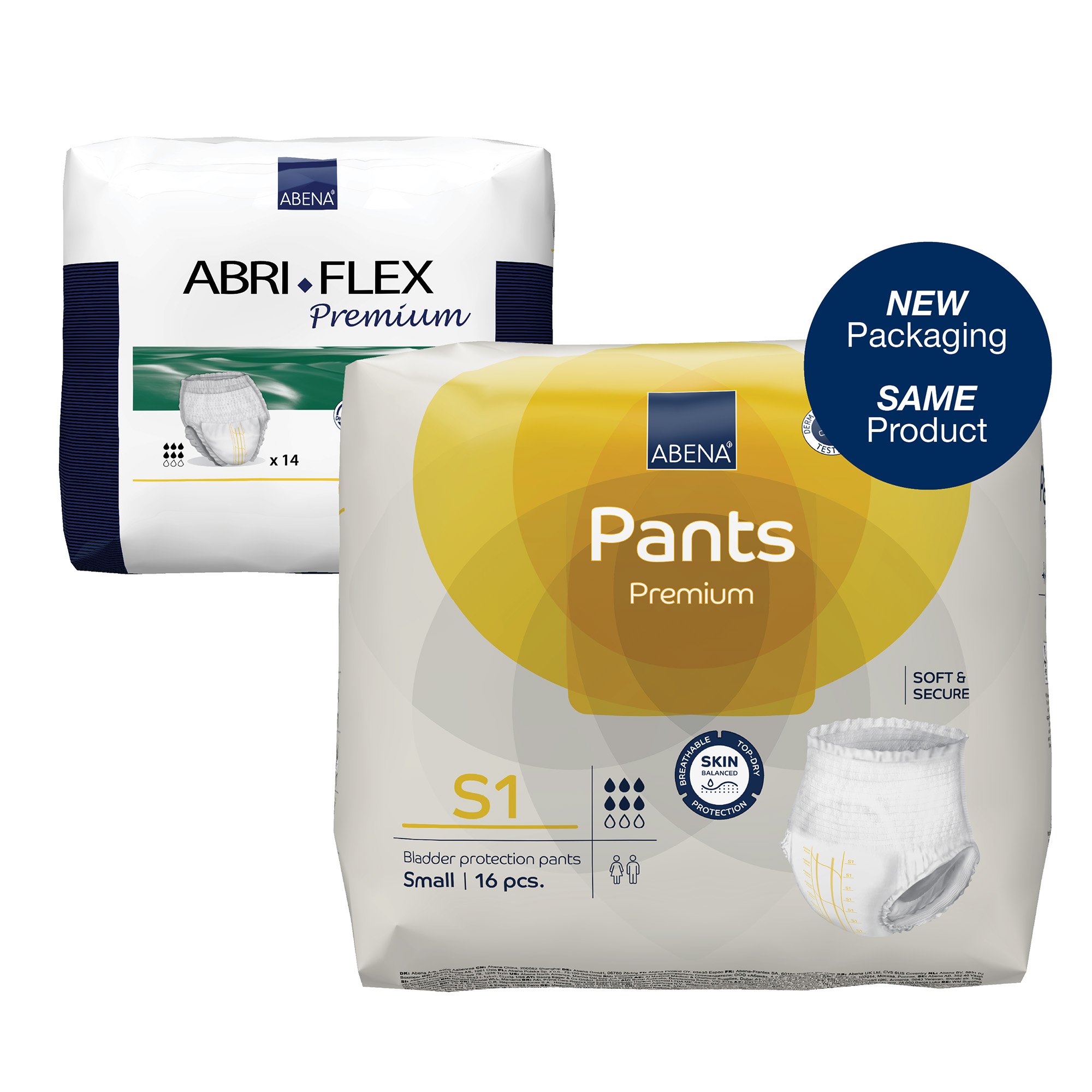 Abena® Premium Pants S1 Incontinence Brief, Small - Image 2