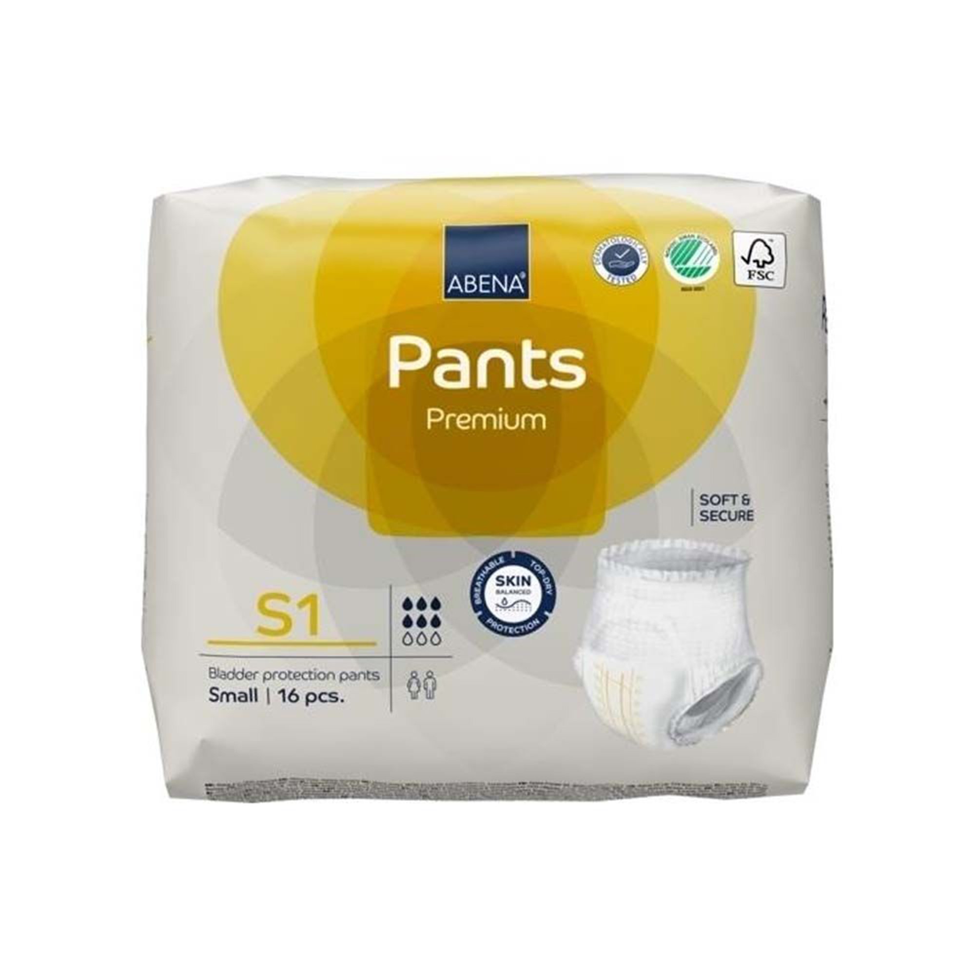 Abena® Premium Pants S1 Incontinence Brief, Small - Image 5
