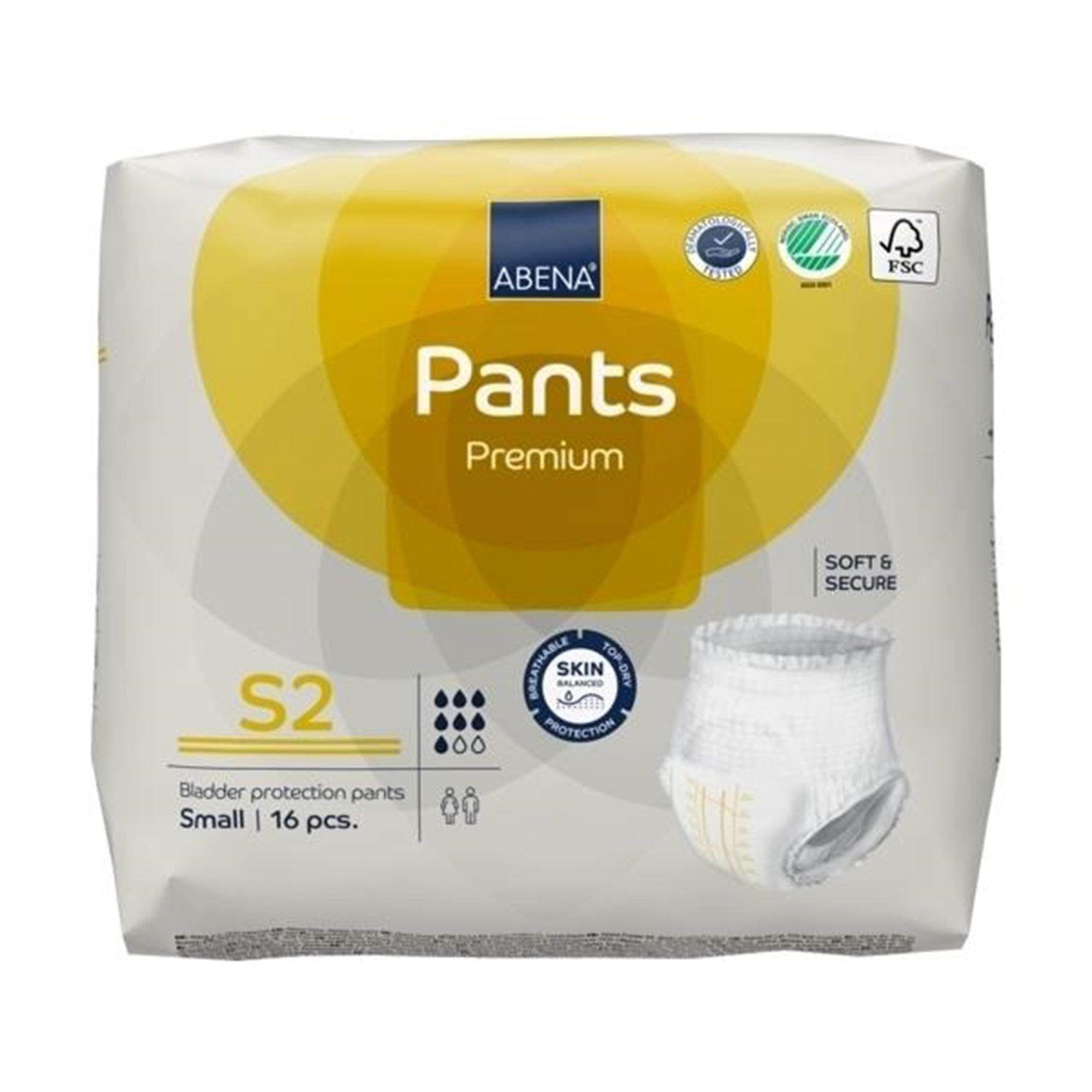 Abena® Premium Pants S2 Incontinence Brief, Small - Image 5