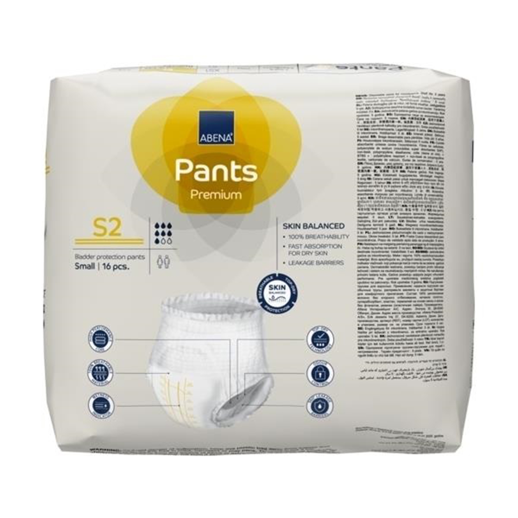 Abena® Premium Pants S2 Incontinence Brief, Small - Image 6
