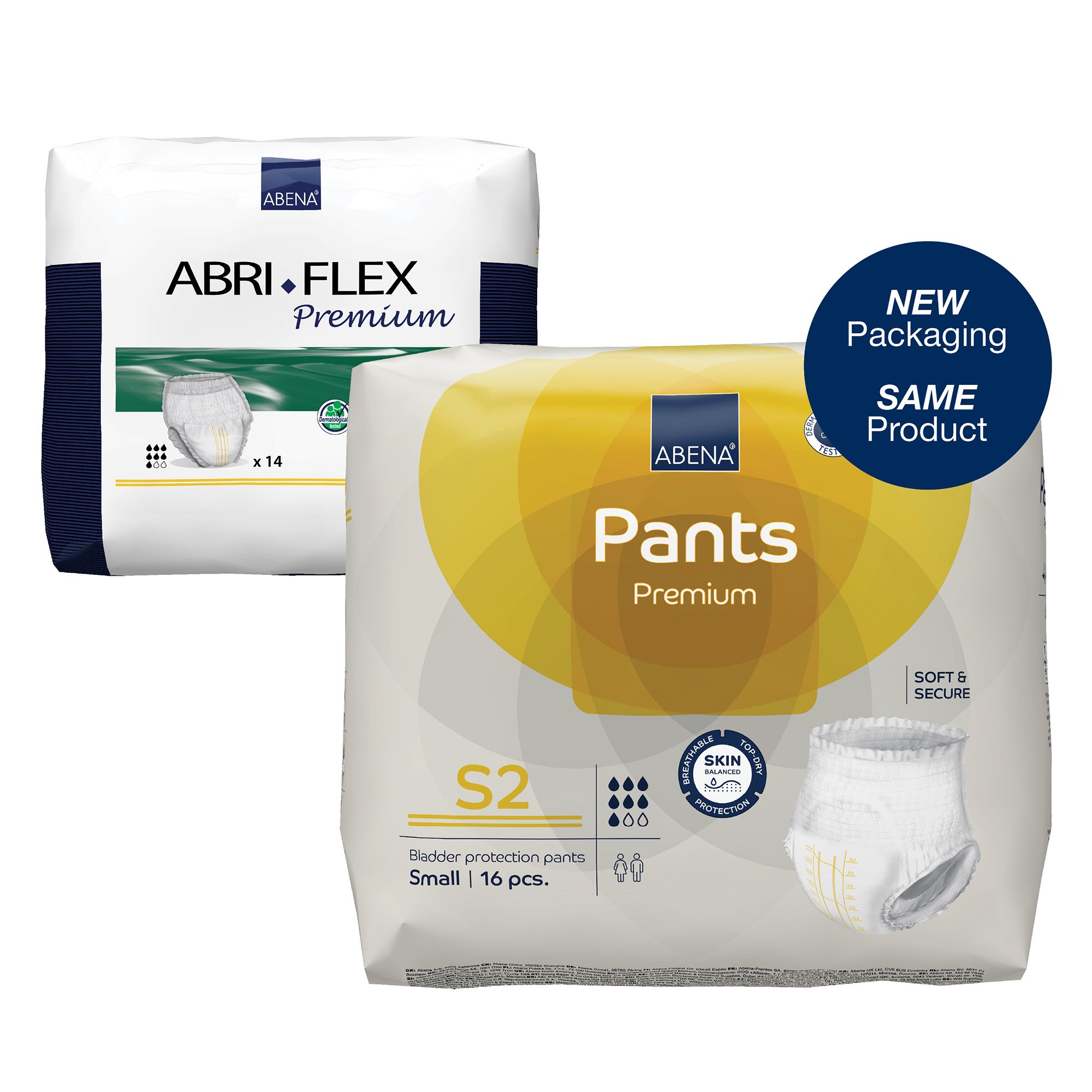 Abena® Premium Pants S2 Incontinence Brief, Small - Image 2
