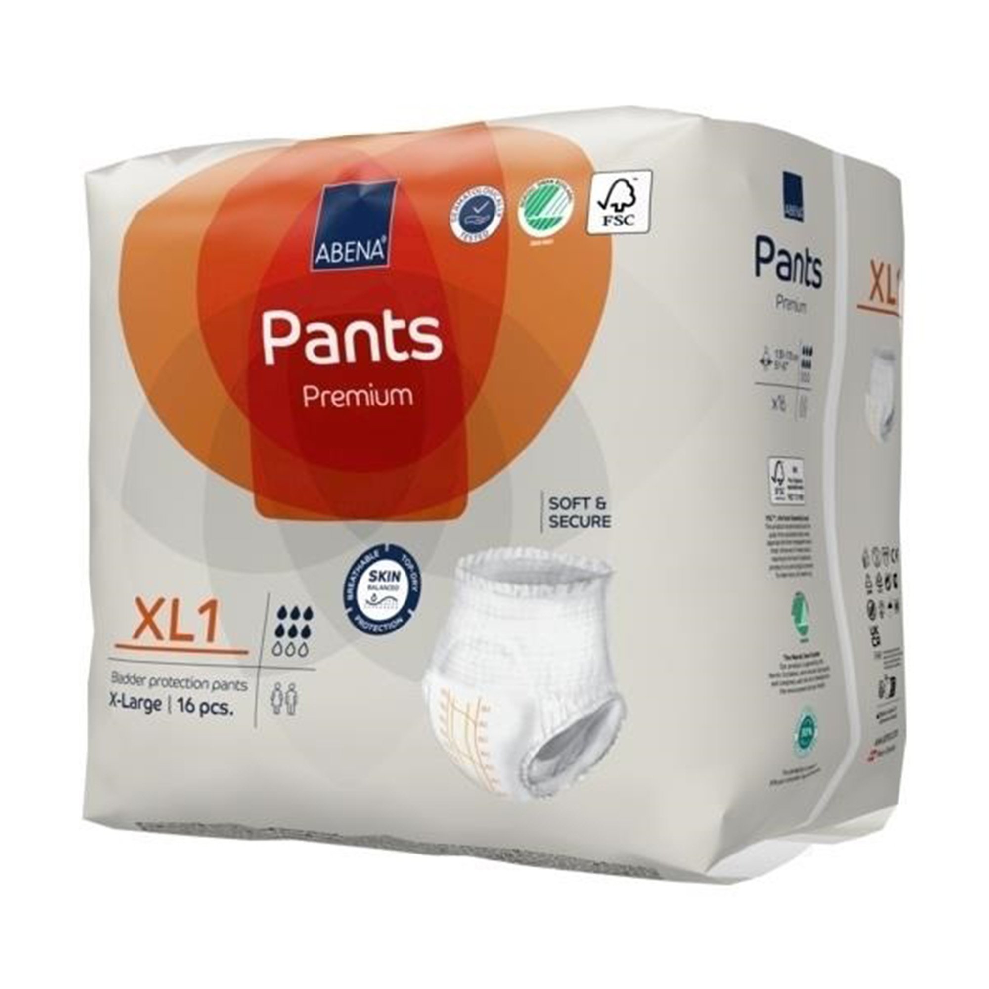Abena® Premium Pants XL1 Incontinence Brief, X-Large - Image 4