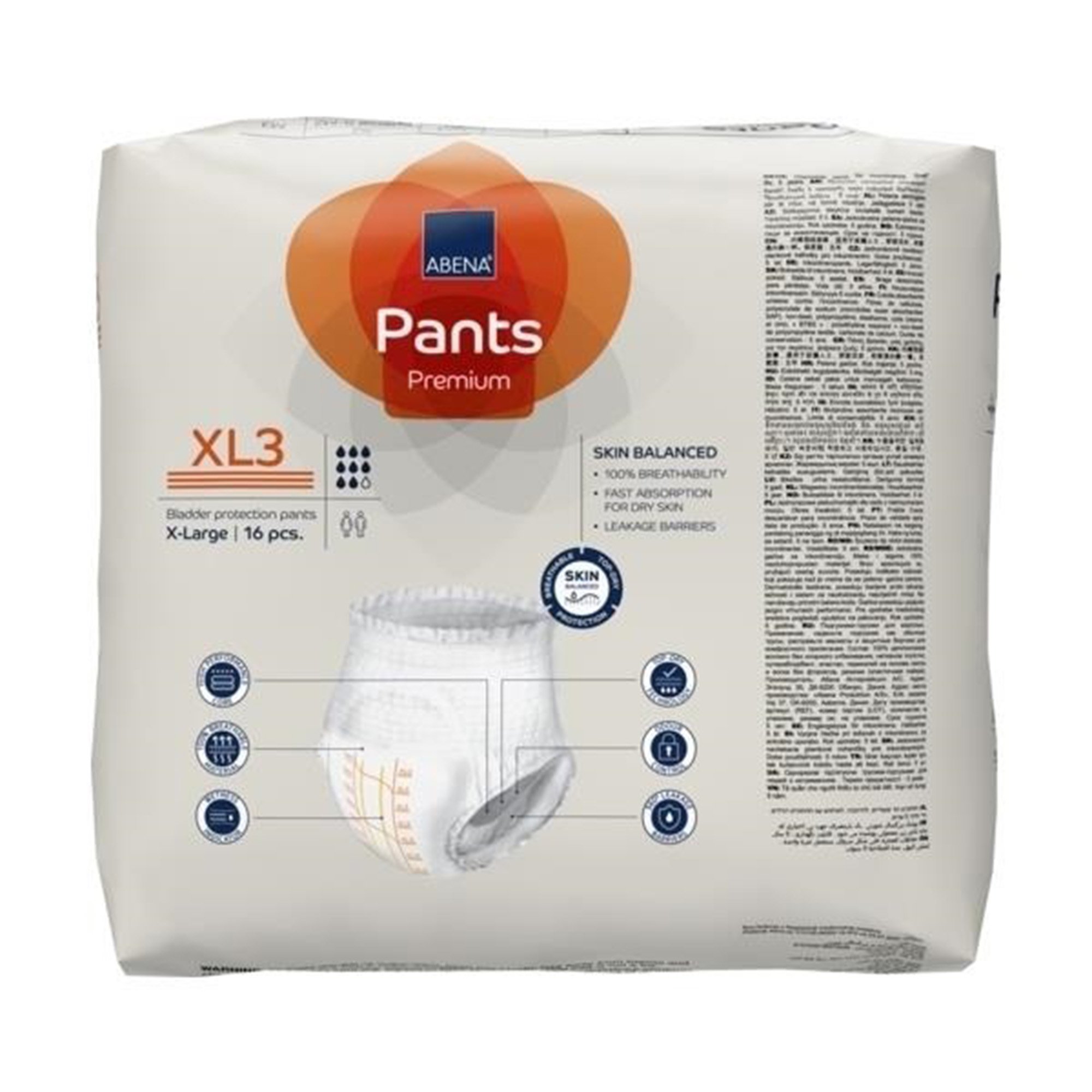 Abena® Premium Pants XL3 Incontinence Brief, X-Large - Image 6