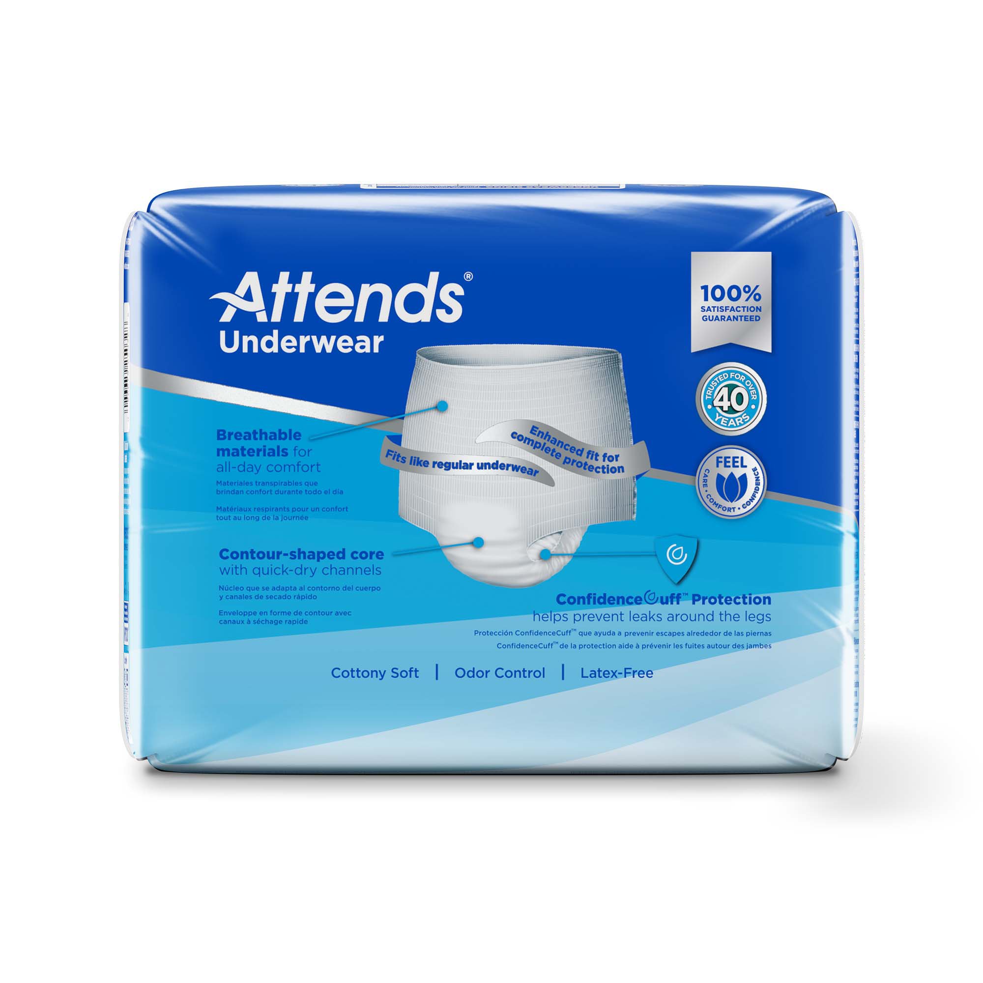 Attends® Advanced Underwear, Large - Image 4