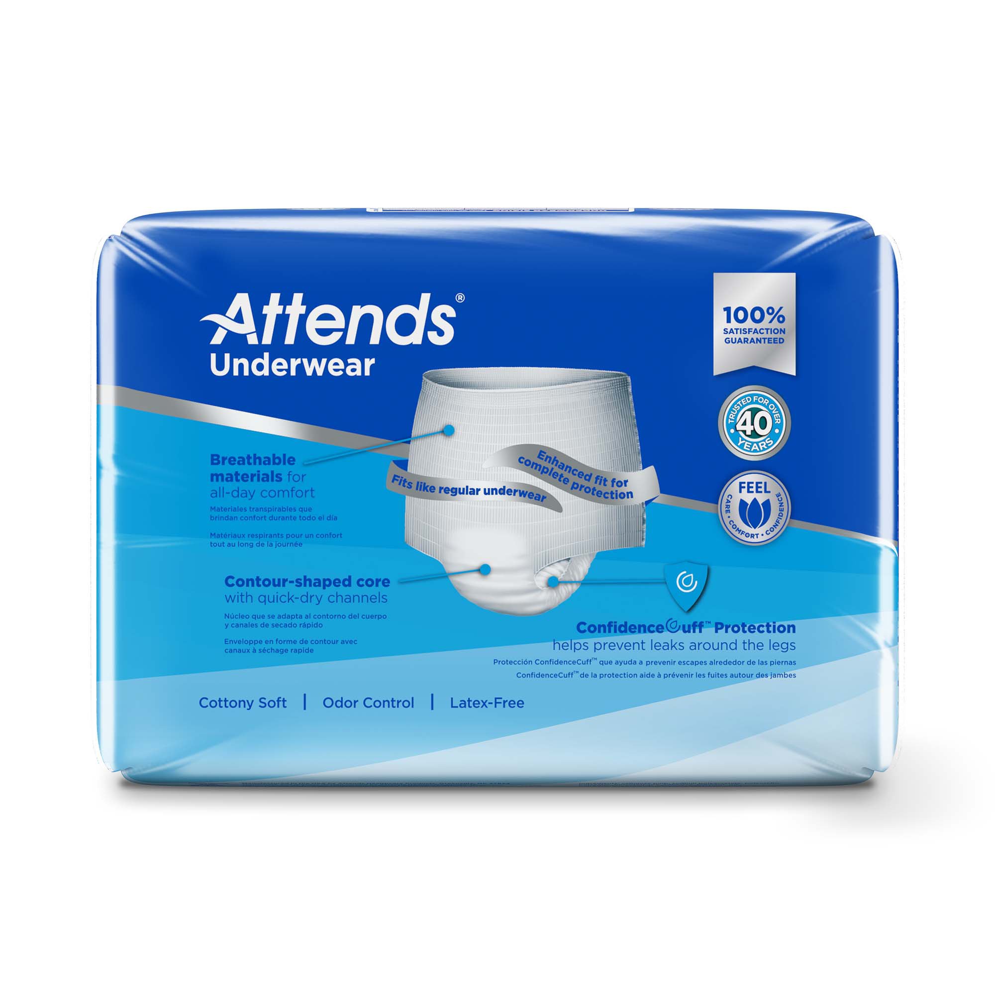 Attends® Advanced Underwear, Medium - Image 4