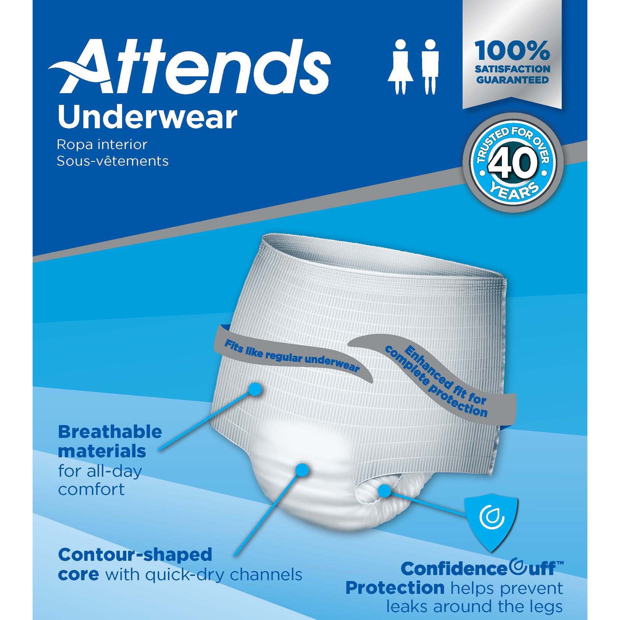 Attends® Advanced Underwear, X-Large - Image 5