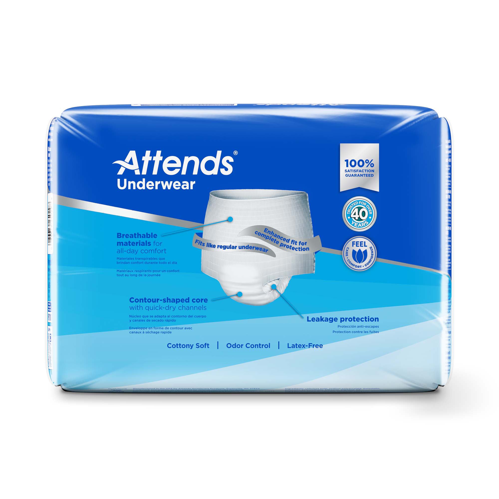 Attends® Advanced Underwear, Youth / Small - Image 4