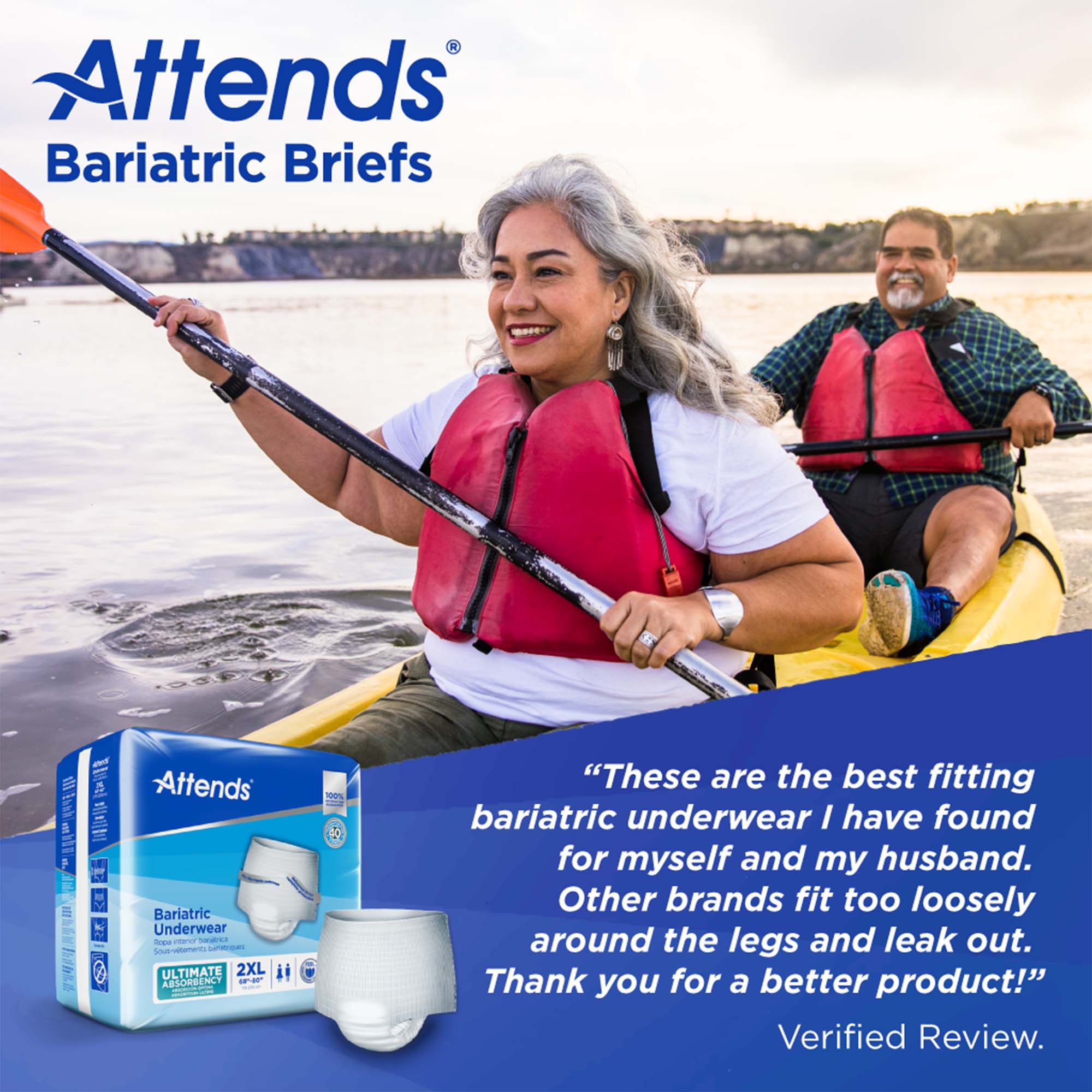 Attends® Bariatric Protective Underwear, 2X-Large - Image 10