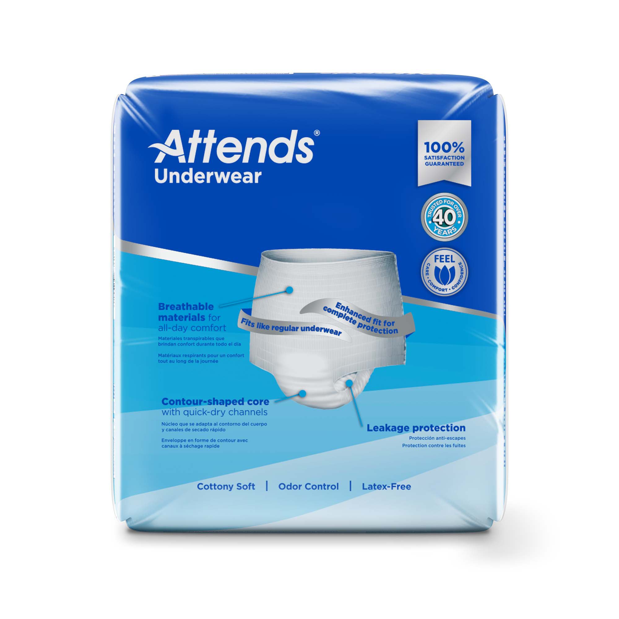 Attends® Extra Absorbency Underwear, X-Large - Image 4
