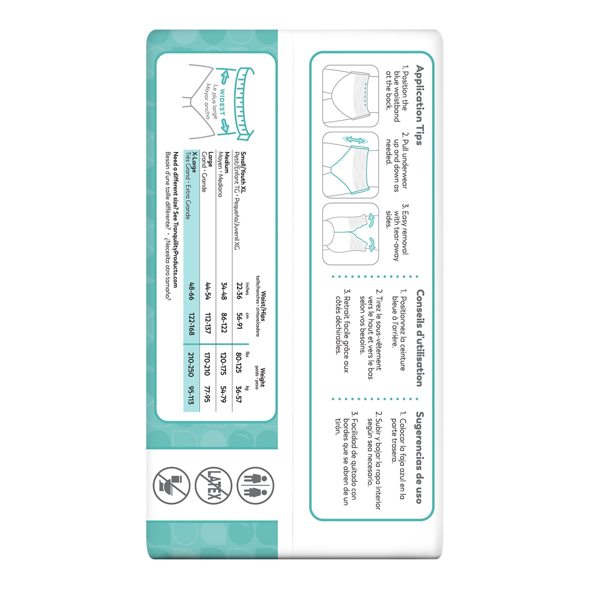 ComfortCare™ Absorbent Underwear, Extra Large - Image 4