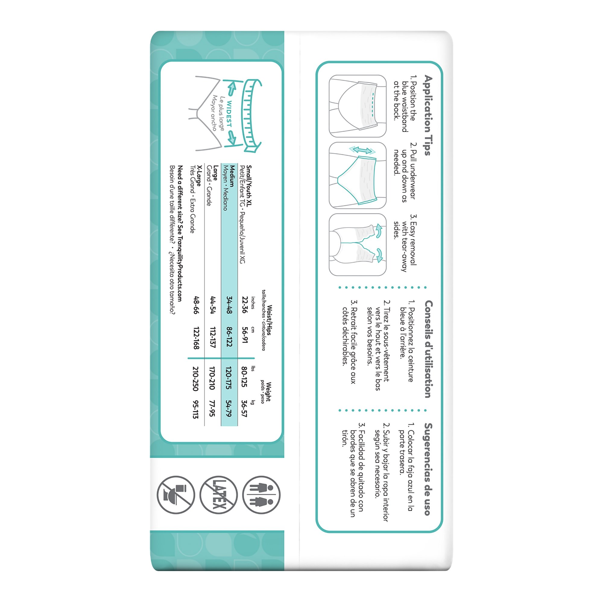 ComfortCare™ Absorbent Underwear, Medium - Image 4