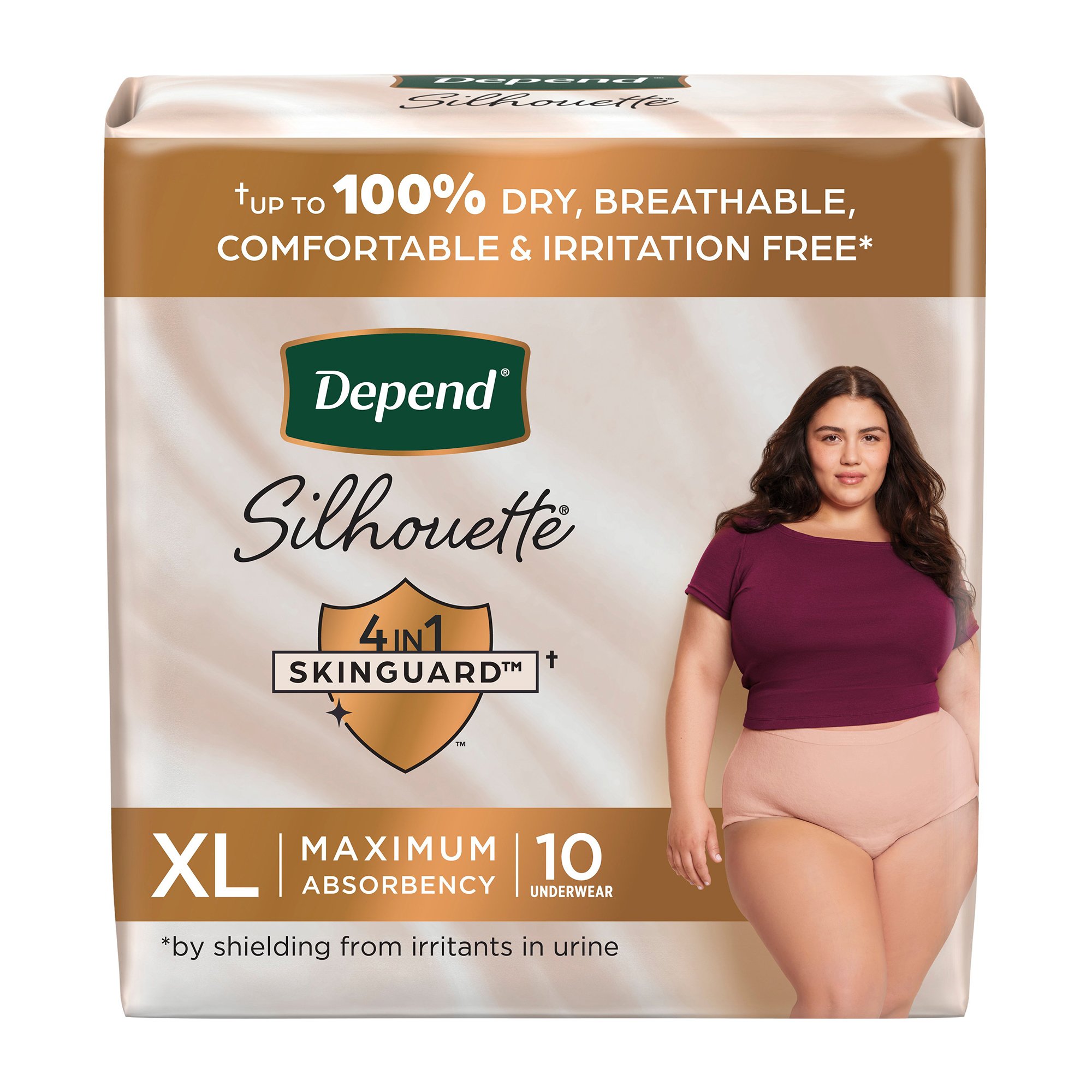 Depend® Silhouette® Maximum Absorbency Underwear, Extra Large