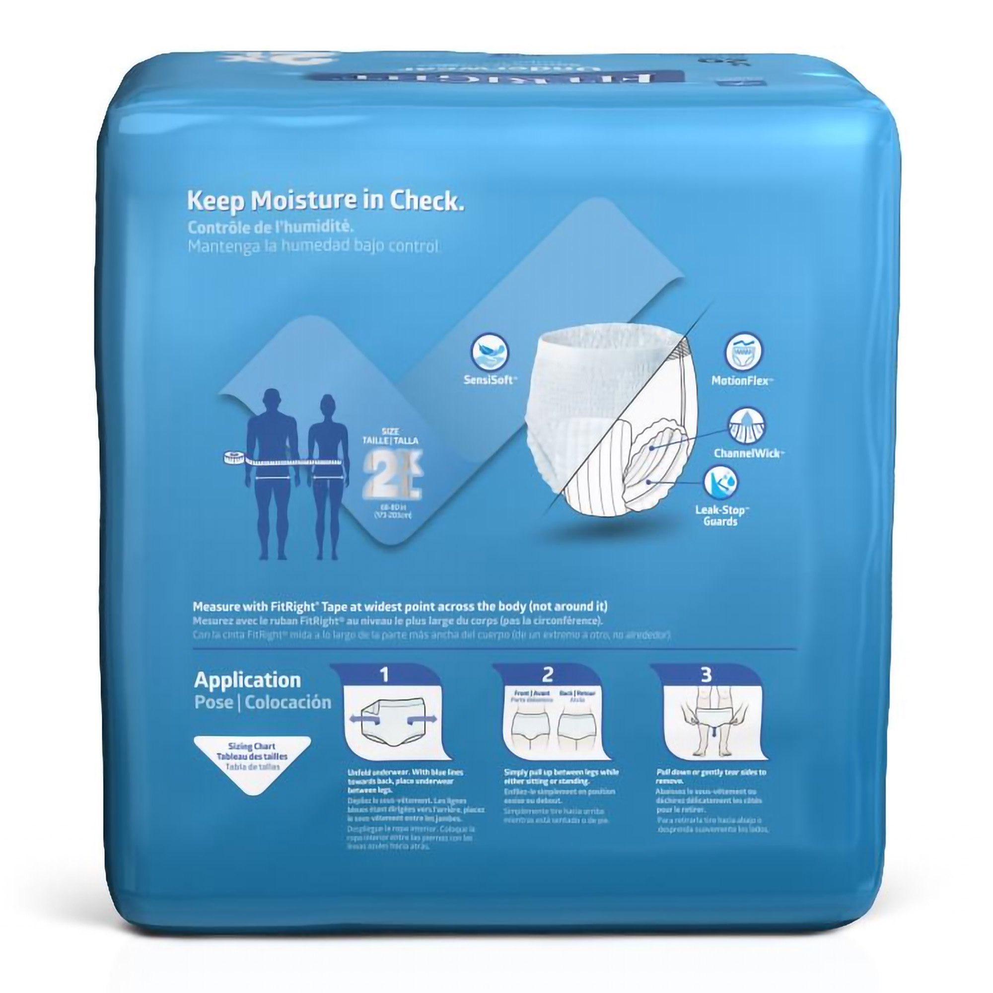 FitRight® Bariatric Absorbent Underwear - Image 2