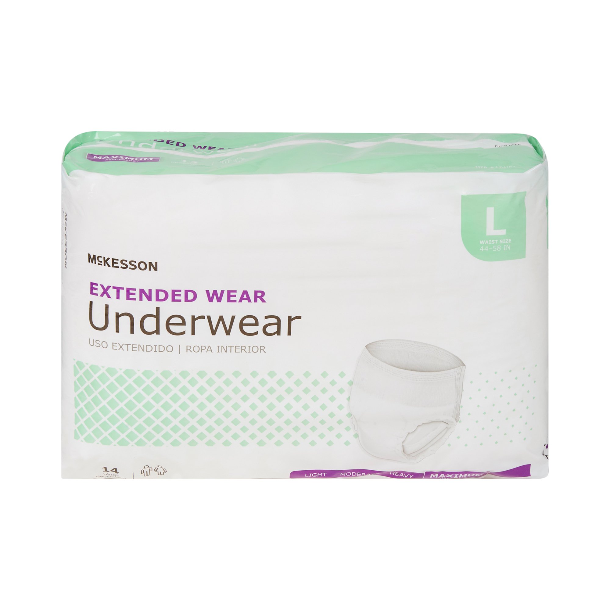 McKesson Extended Wear Maximum Absorbency Underwear, Large - Image 5