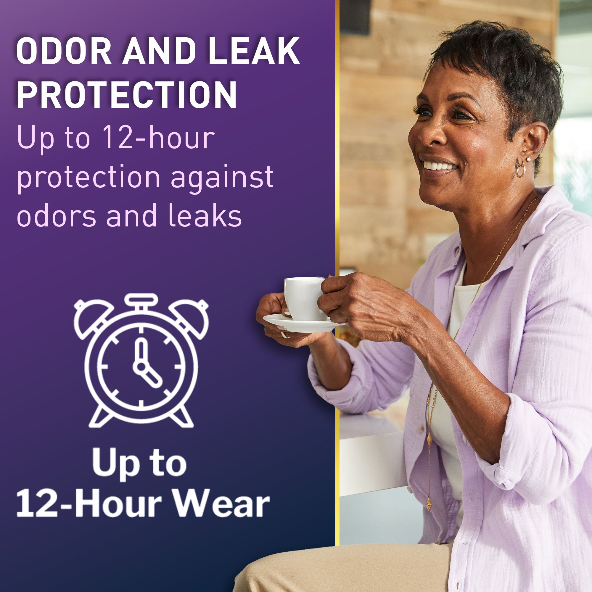 McKesson Premium Discreet Underwear for Women, Maximum Absorbency, Extra-Large - Image 4