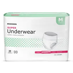 McKesson Super Moderate Absorbency Incontinence Underwear, Medium