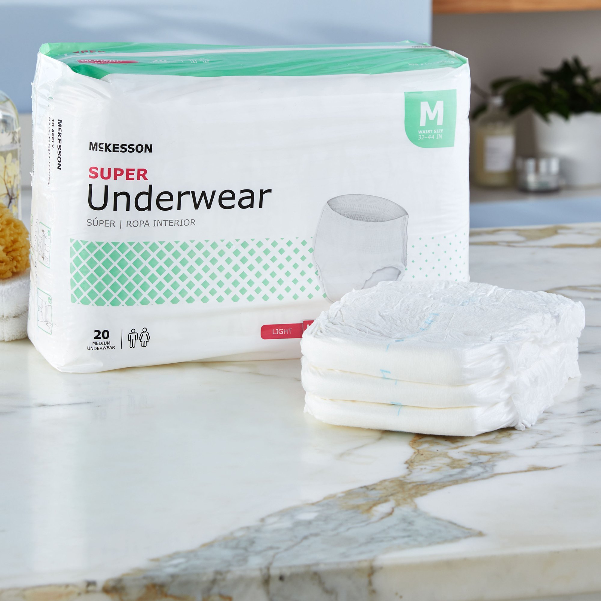McKesson Super Moderate Absorbency Incontinence Underwear, Medium - Image 8