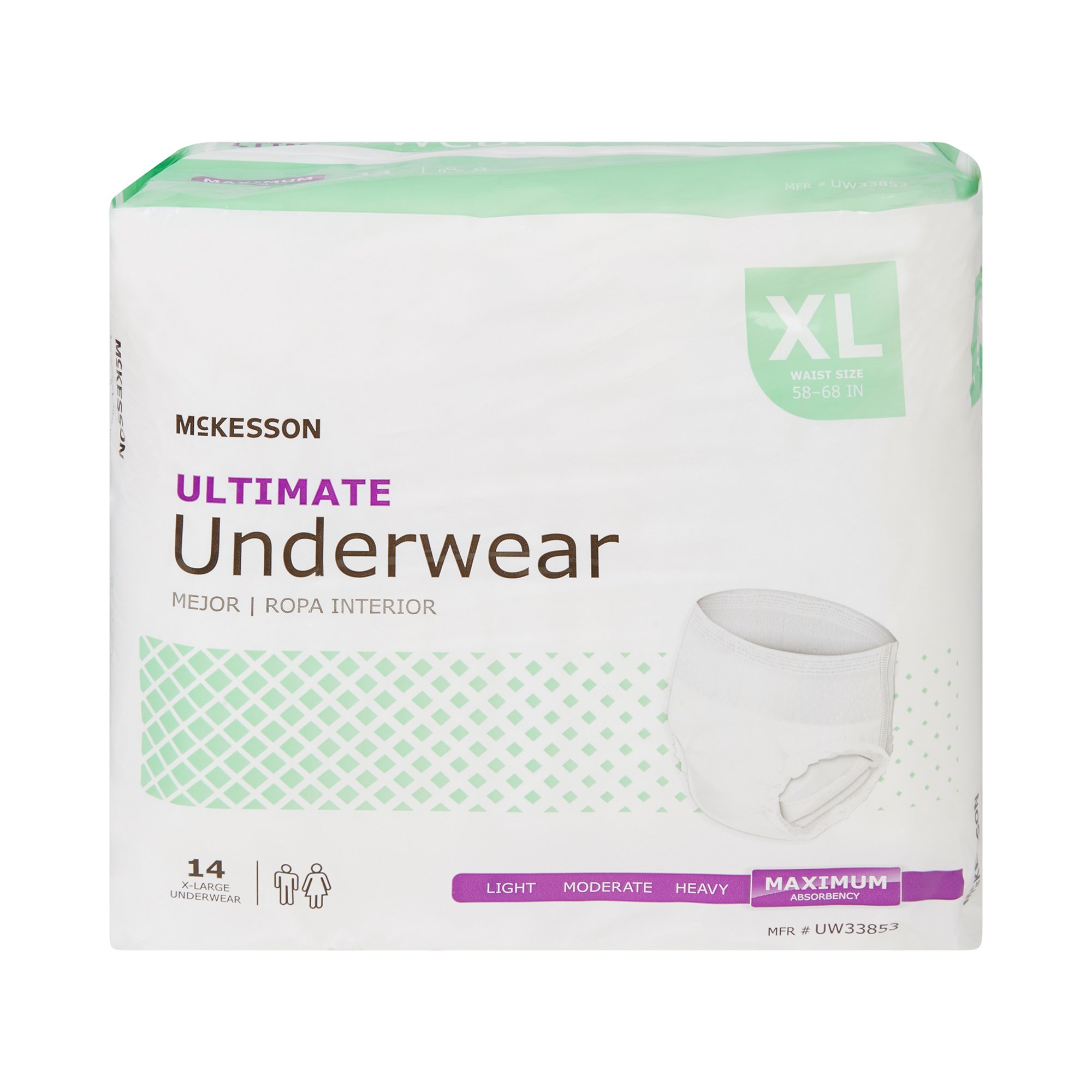 McKesson Ultimate Heavy Absorbency Incontinence Underwear, Extra Large - Image 5