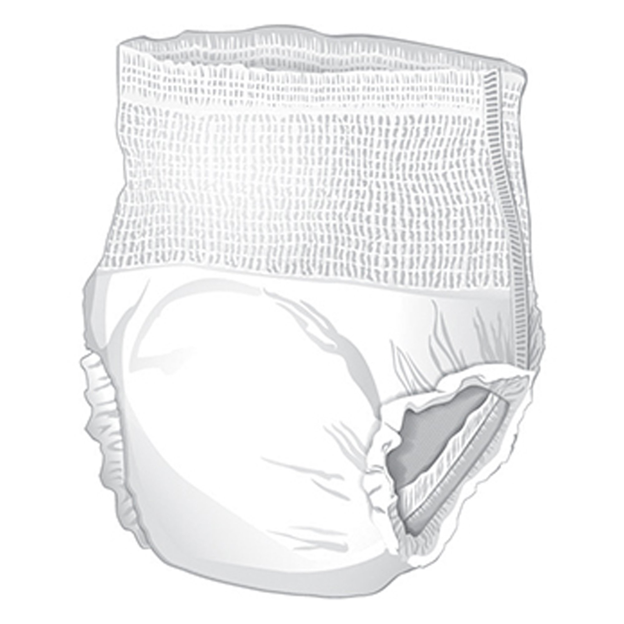 McKesson Ultra Heavy Absorbent Underwear, Large - Image 2