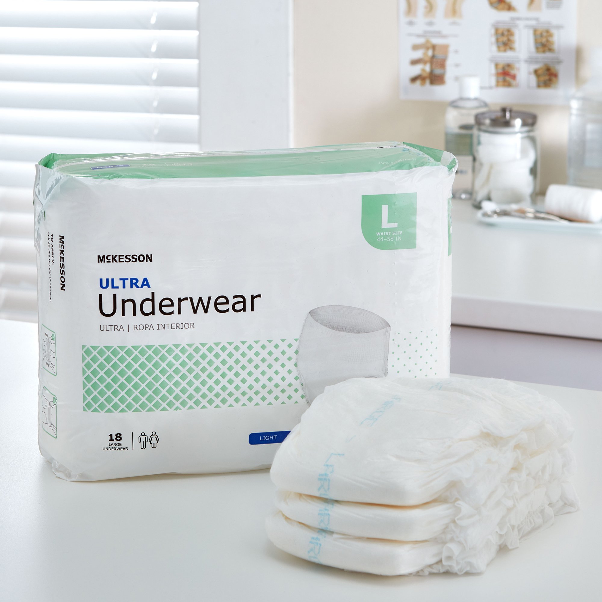 McKesson Ultra Heavy Absorbent Underwear, Large - Image 9