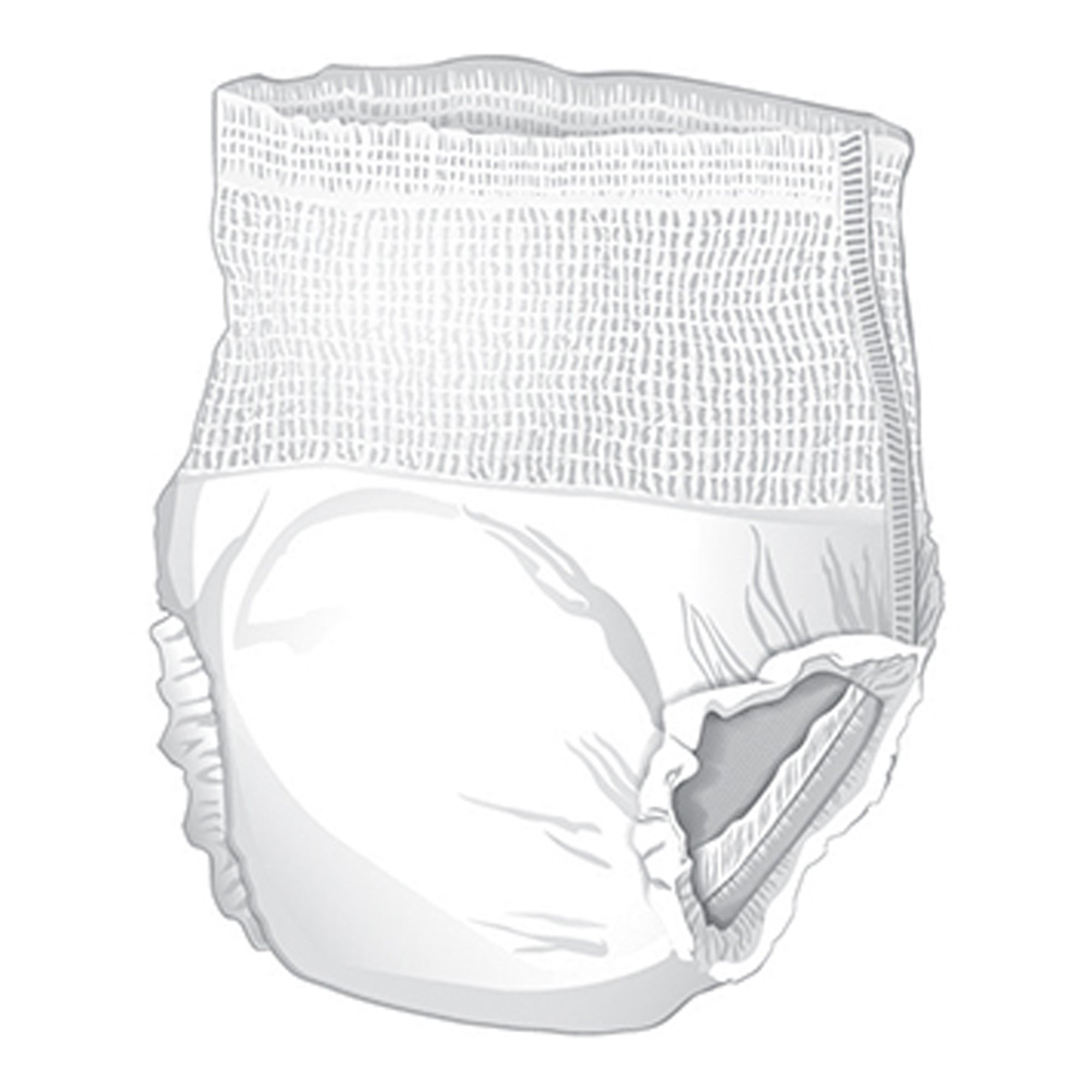 McKesson Ultra Heavy Absorbent Underwear, Medium - Image 2