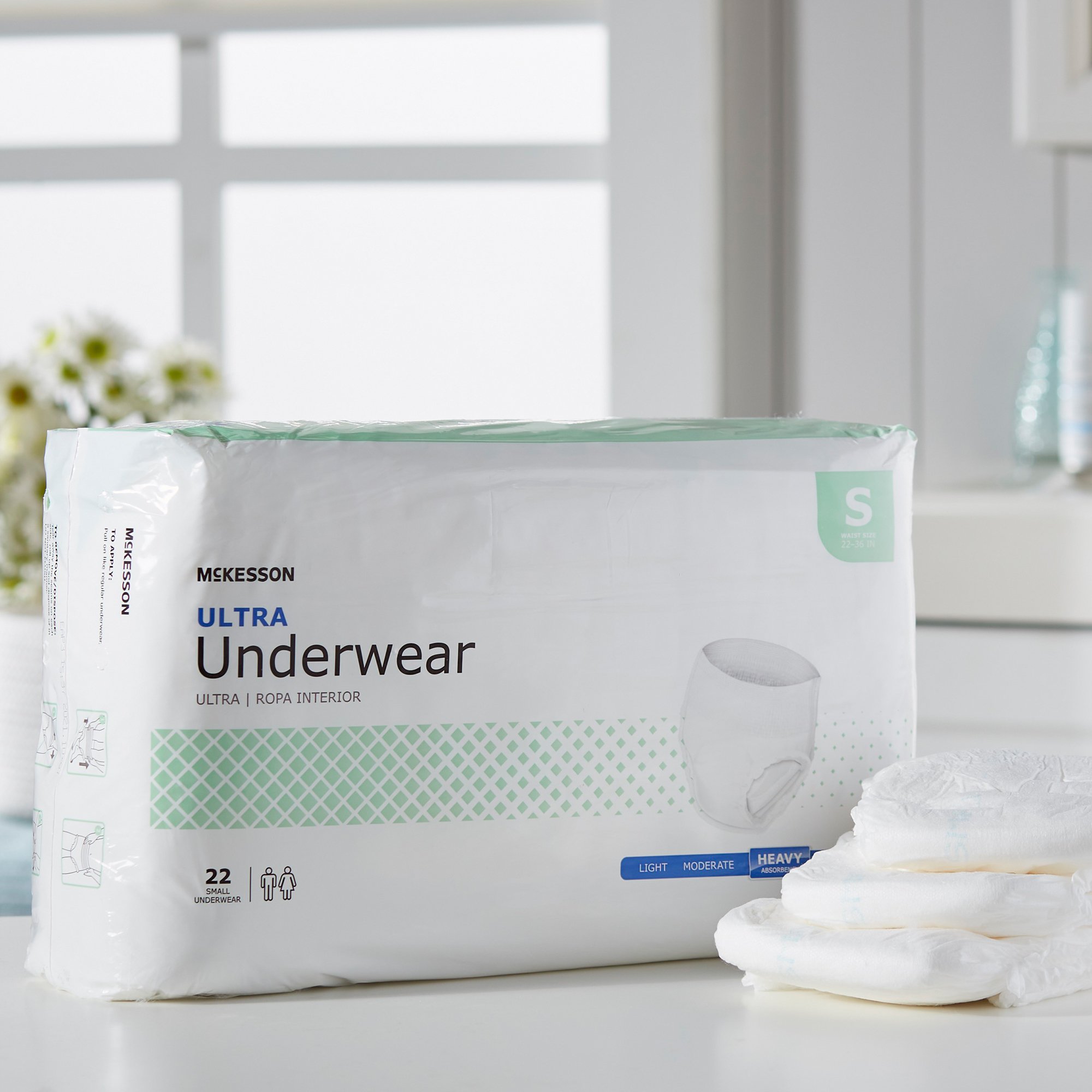 McKesson Ultra Heavy Absorbent Underwear, Small - Image 7