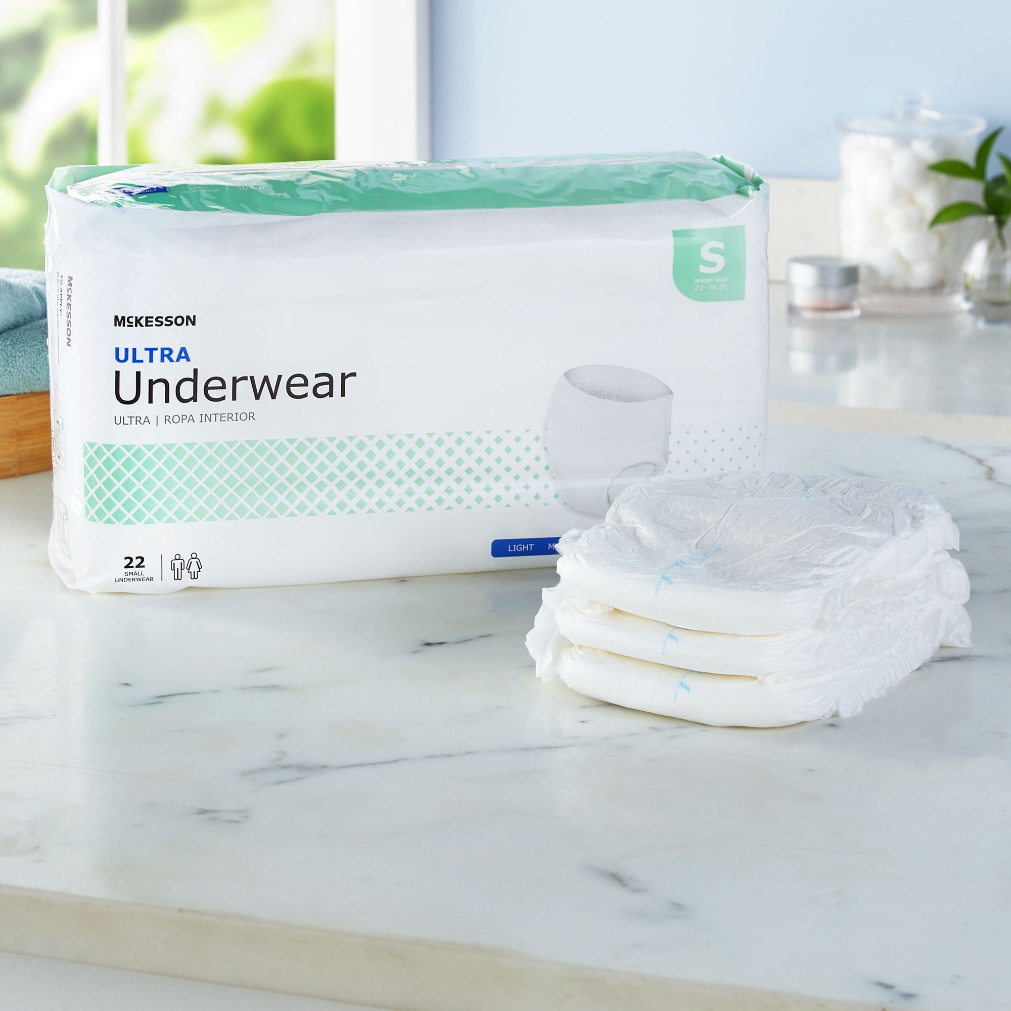 McKesson Ultra Heavy Absorbent Underwear, Small - Image 8