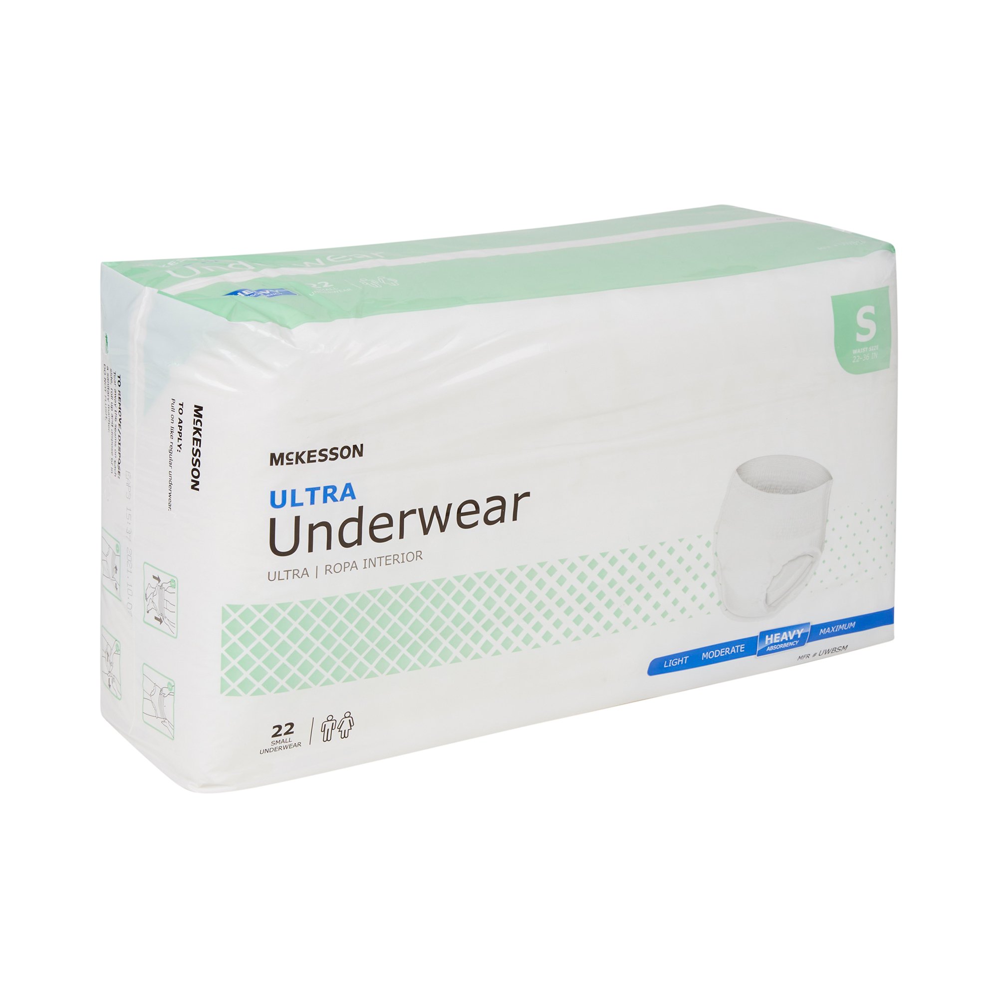 McKesson Ultra Heavy Absorbent Underwear, Small - Image 6