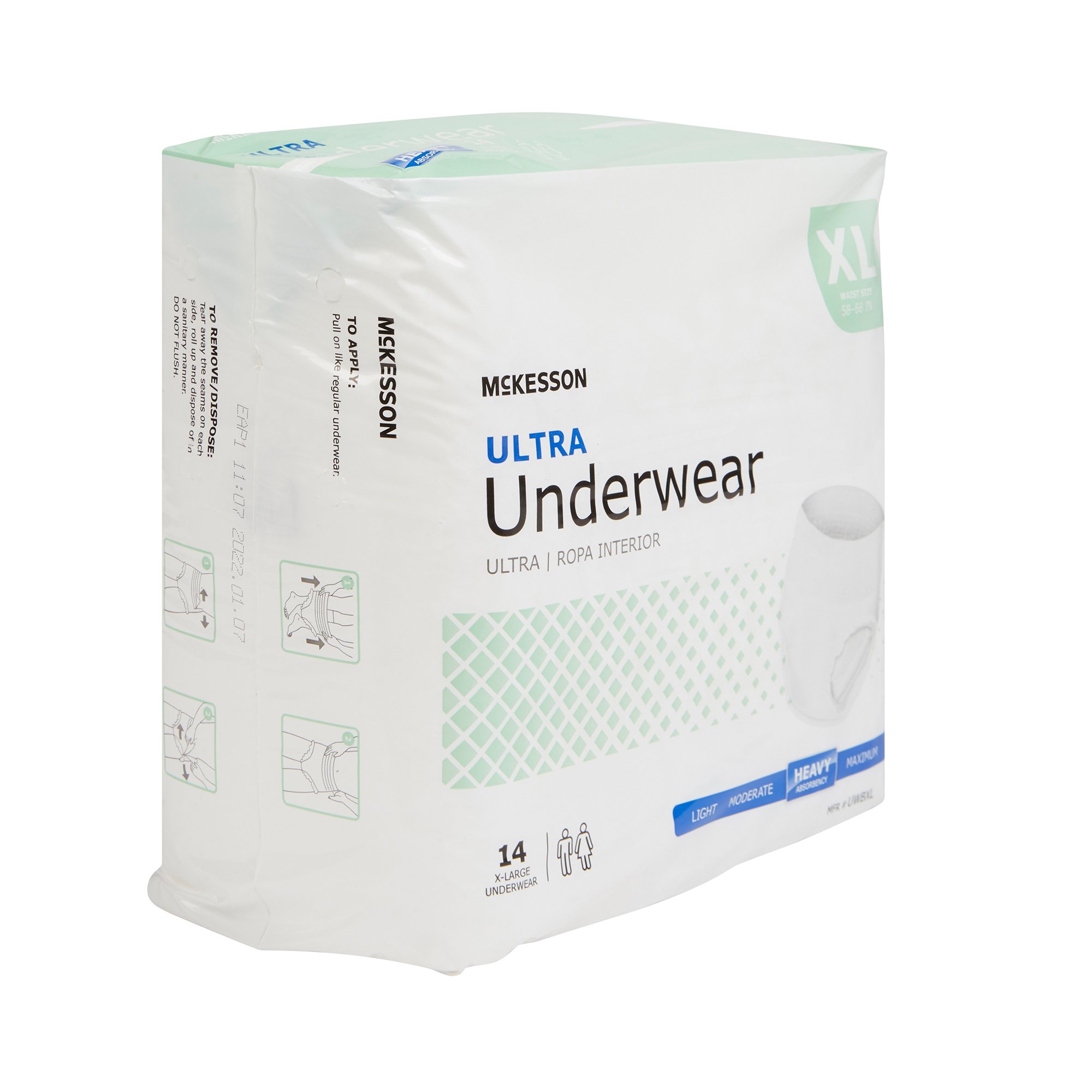 McKesson Ultra Heavy Absorbent Underwear, X-Large - Image 6