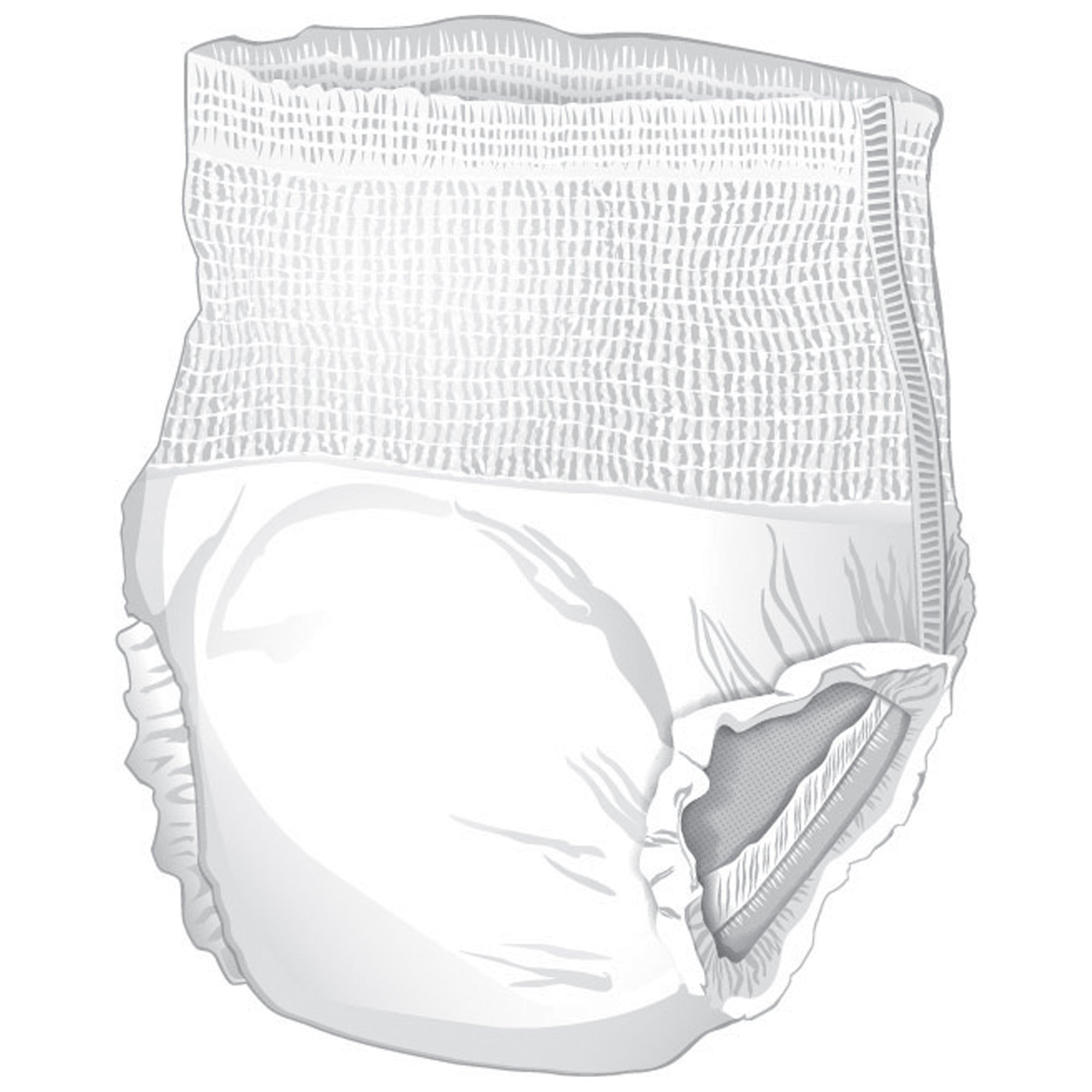 McKesson Ultra Heavy Absorbent Underwear, X-Large - Image 2