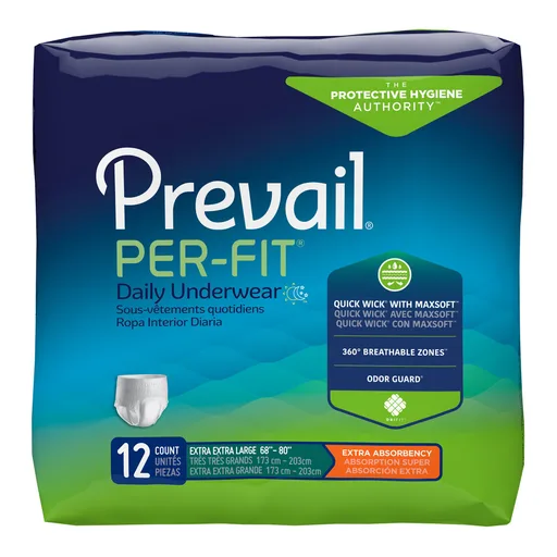 Prevail® Per-Fit® Extra Absorbent Underwear, 2X-Large