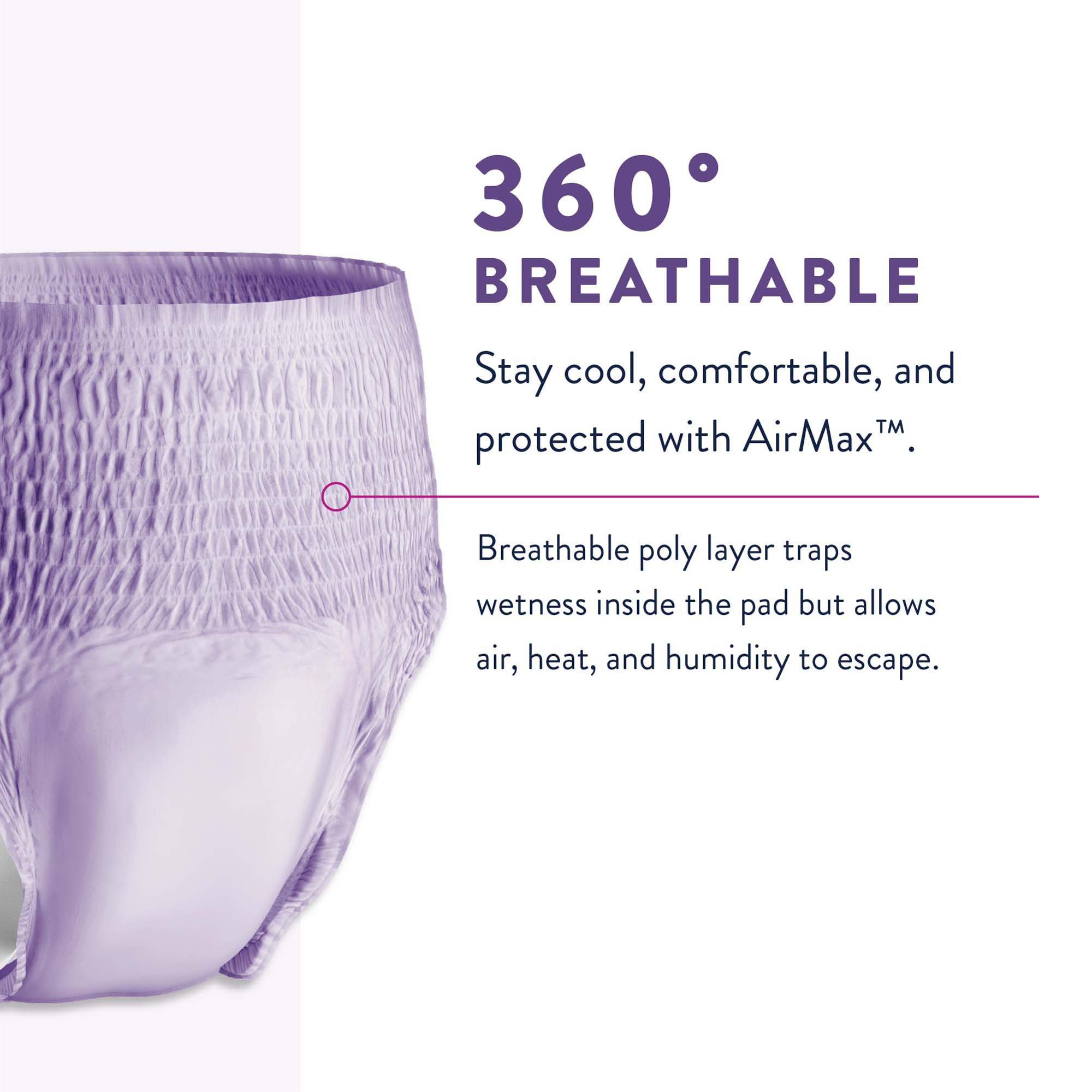 Prevail® Per-Fit® Women Extra Absorbent Underwear, Large - Image 7