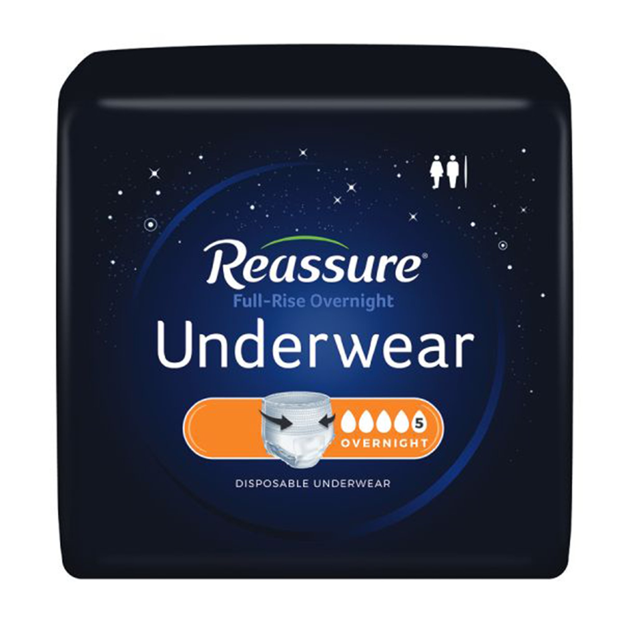 Reassure® Full-Rise Overnight Absorbent Underwear - Image 3