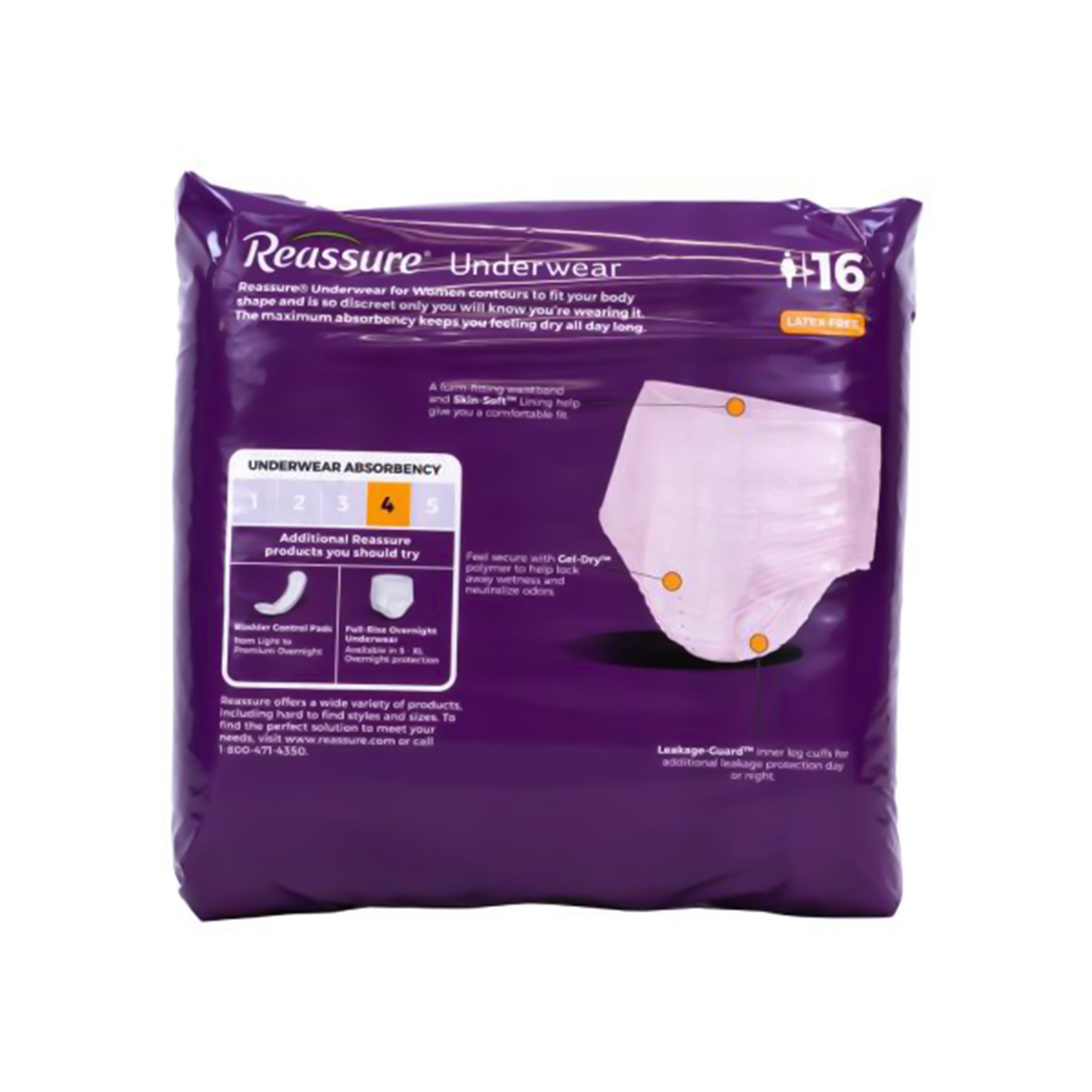 Reassure® Maximum Absorbent Underwear - Image 6