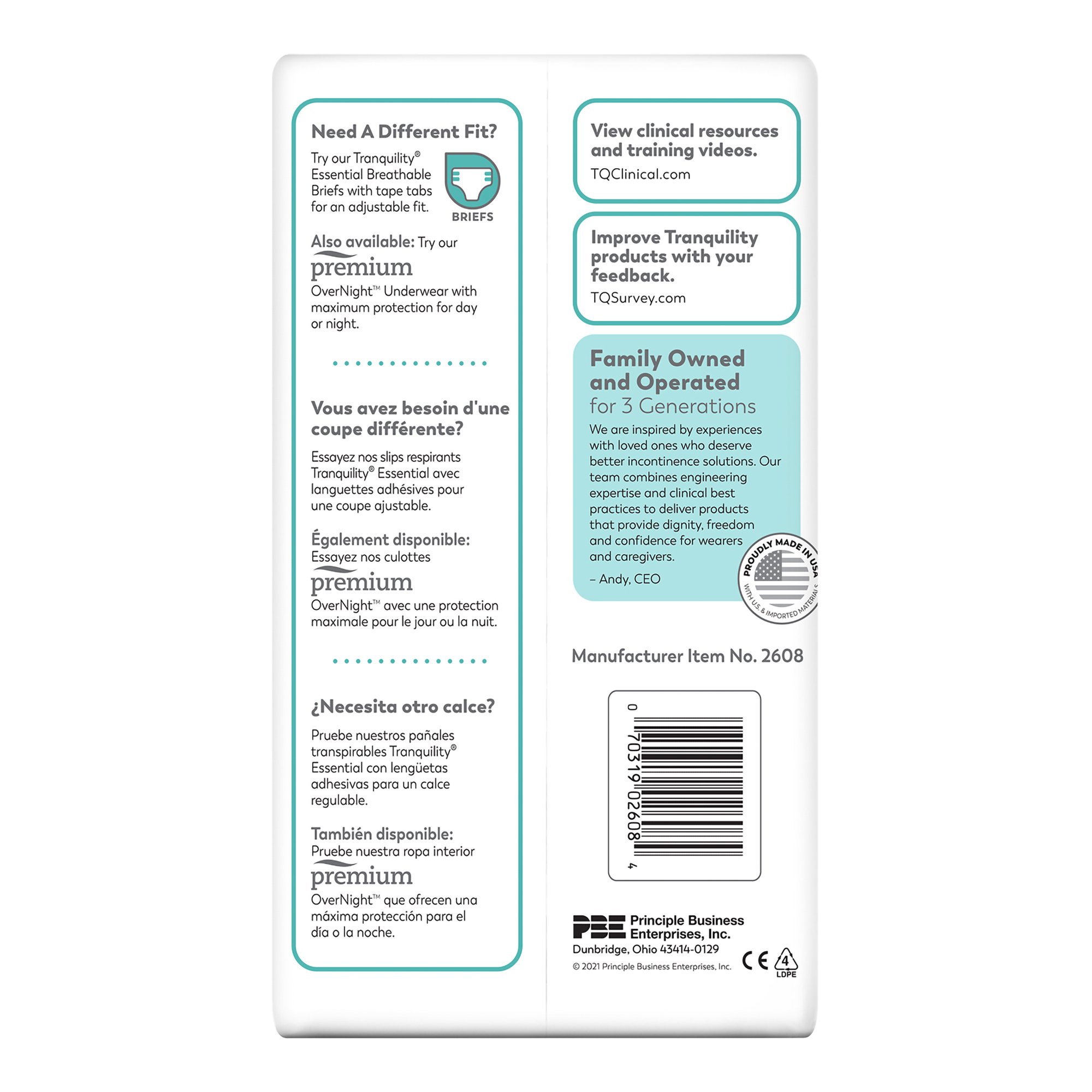 Select® Heavy Protection Absorbent Underwear, Extra Extra Large - Image 3