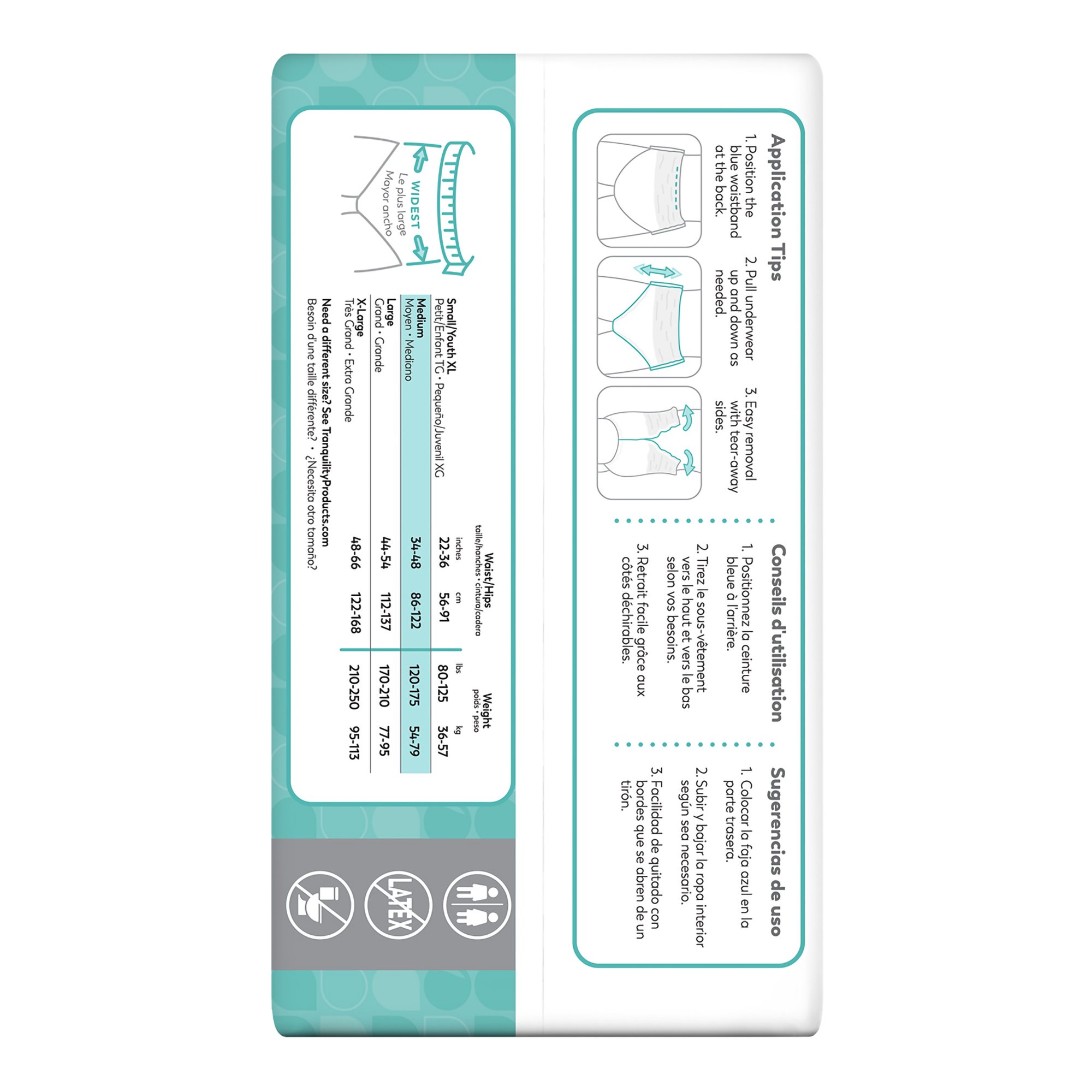 Select® Heavy Protection Absorbent Underwear, Medium - Image 4