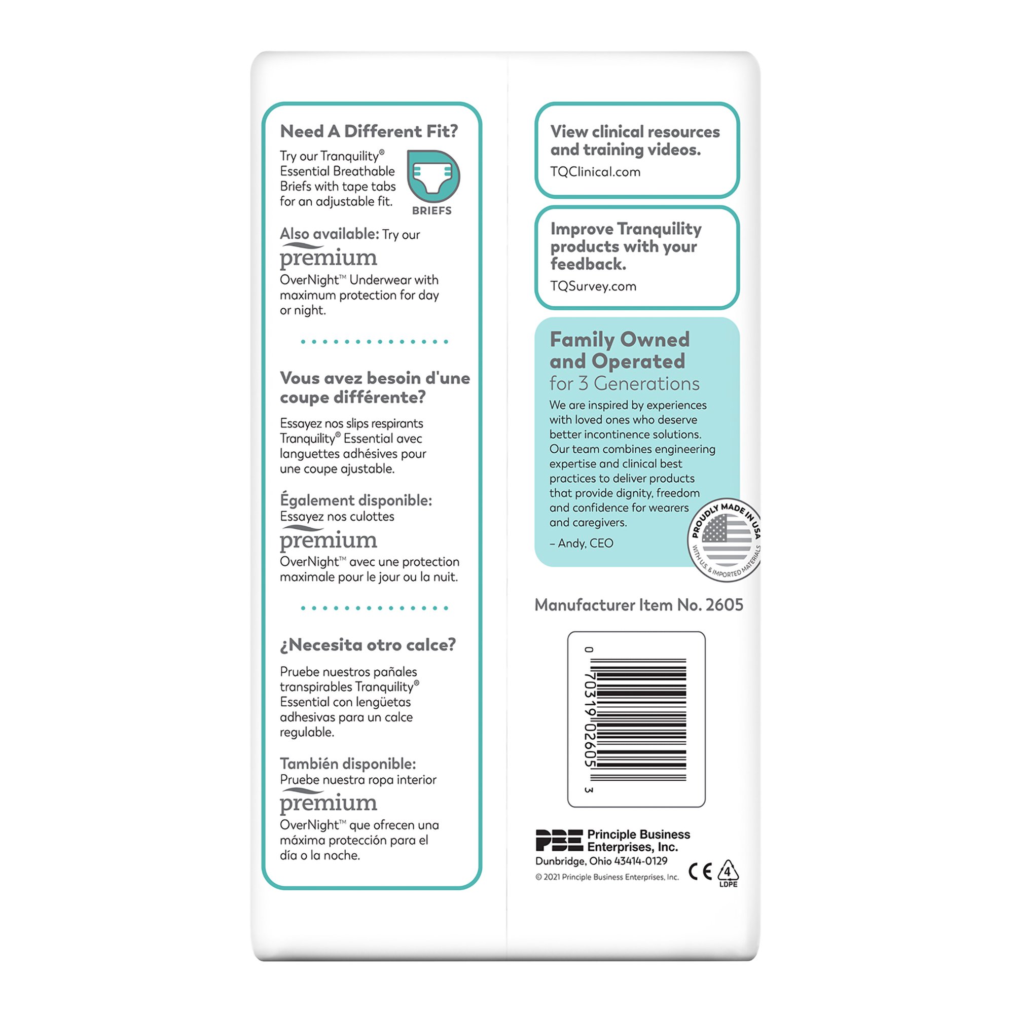 Select® Heavy Protection Absorbent Underwear, Medium - Image 3